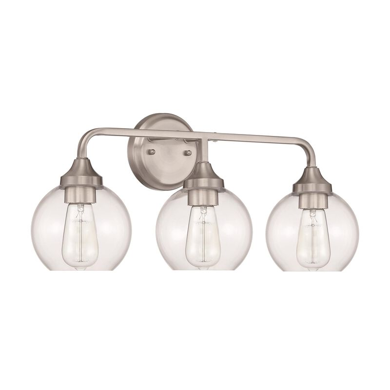 Glenda 22 Inch 3 Light Bath Vanity Light by Craftmade