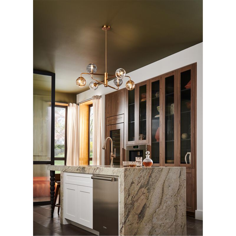 Oberon 36.5 Inch Chandelier by Fredrick Ramond