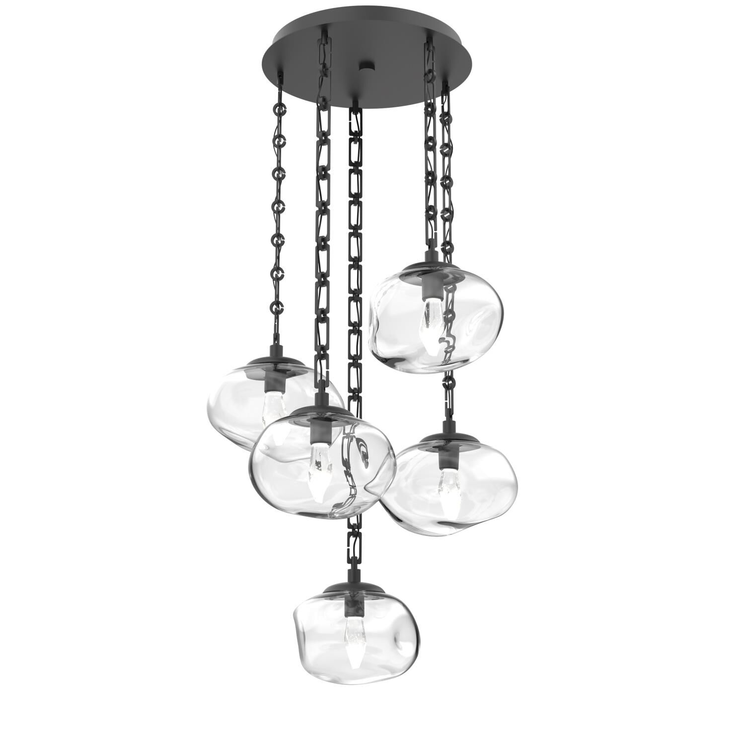 Levi Wilson Nova Led 24 Inch Multi Light Pendant by Hammerton Studio