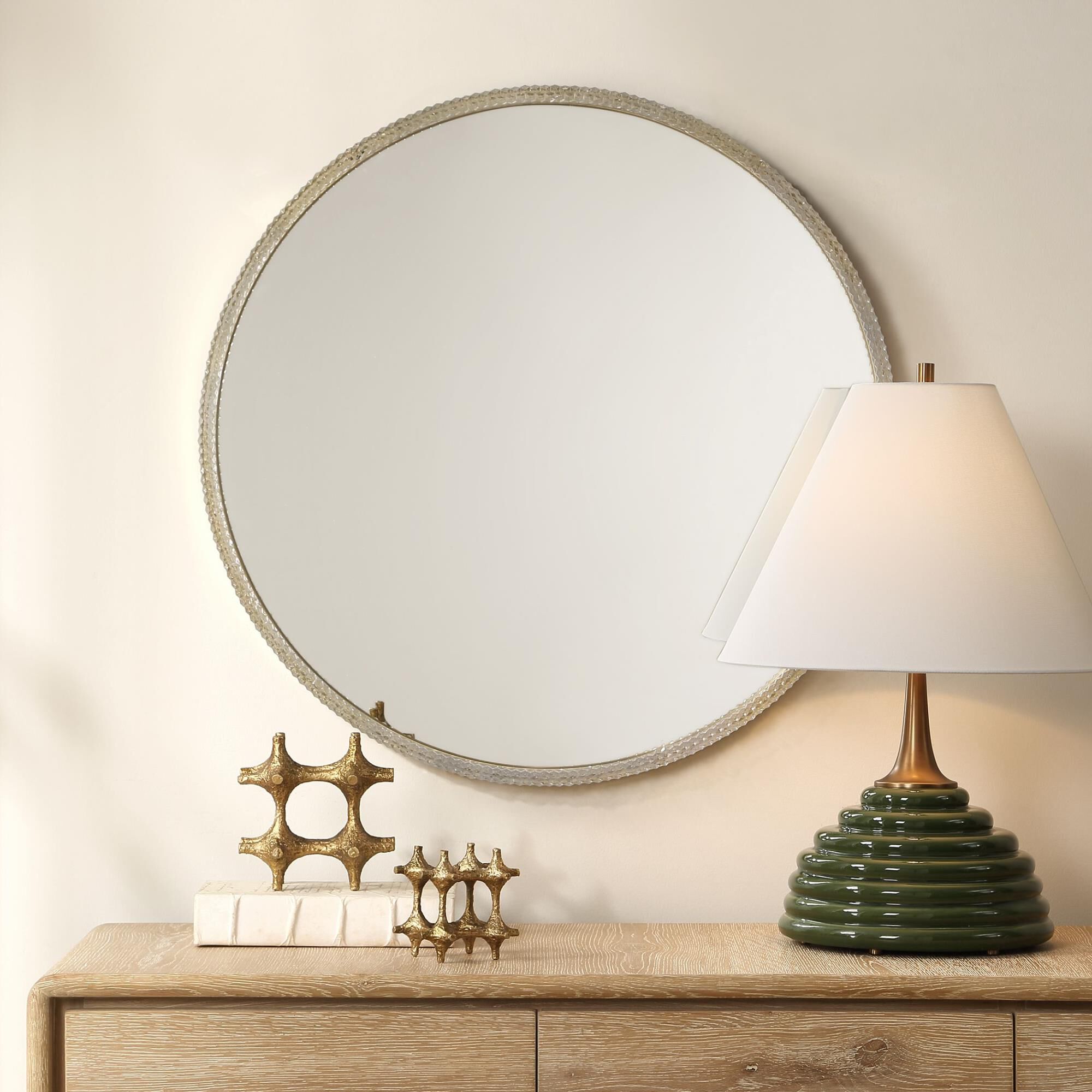 Break The Ice 32 Inch Decorative Mirror by Uttermost