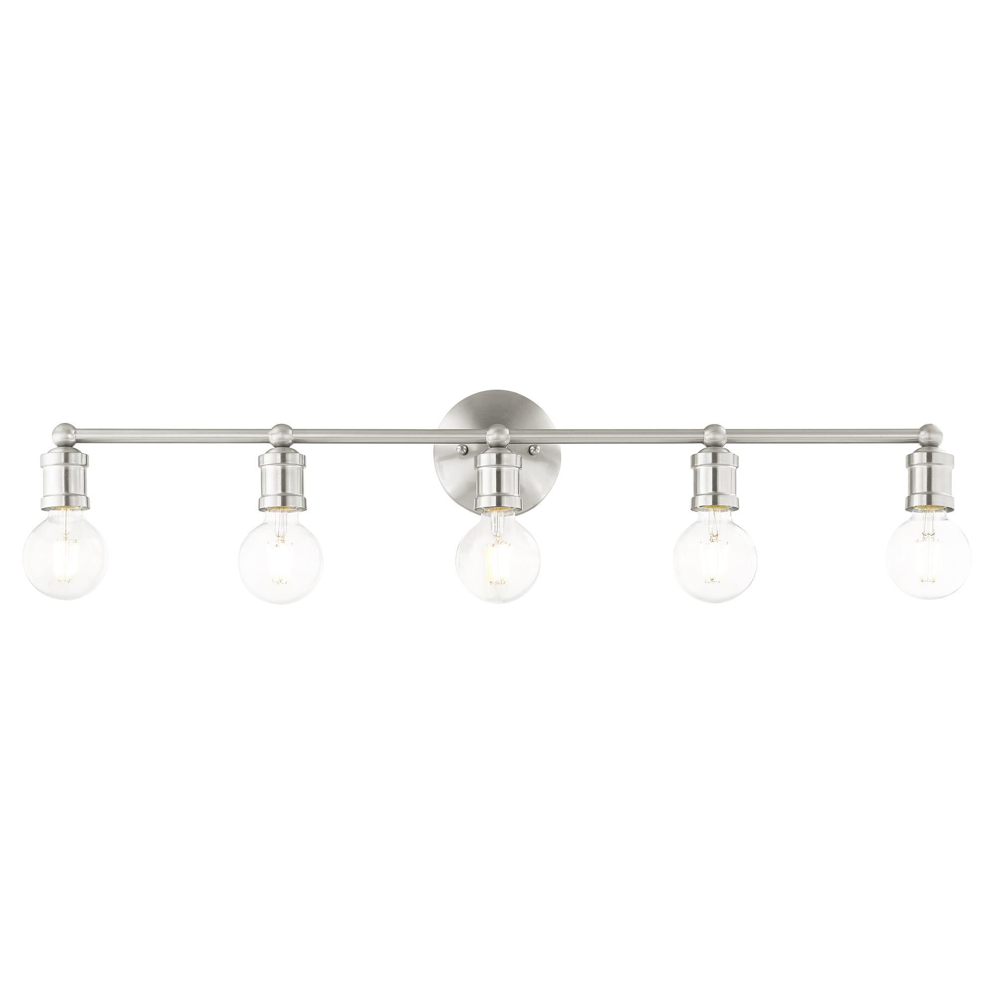 Lansdale 33 Inch 5 Light Bath Vanity Light by Livex Lighting