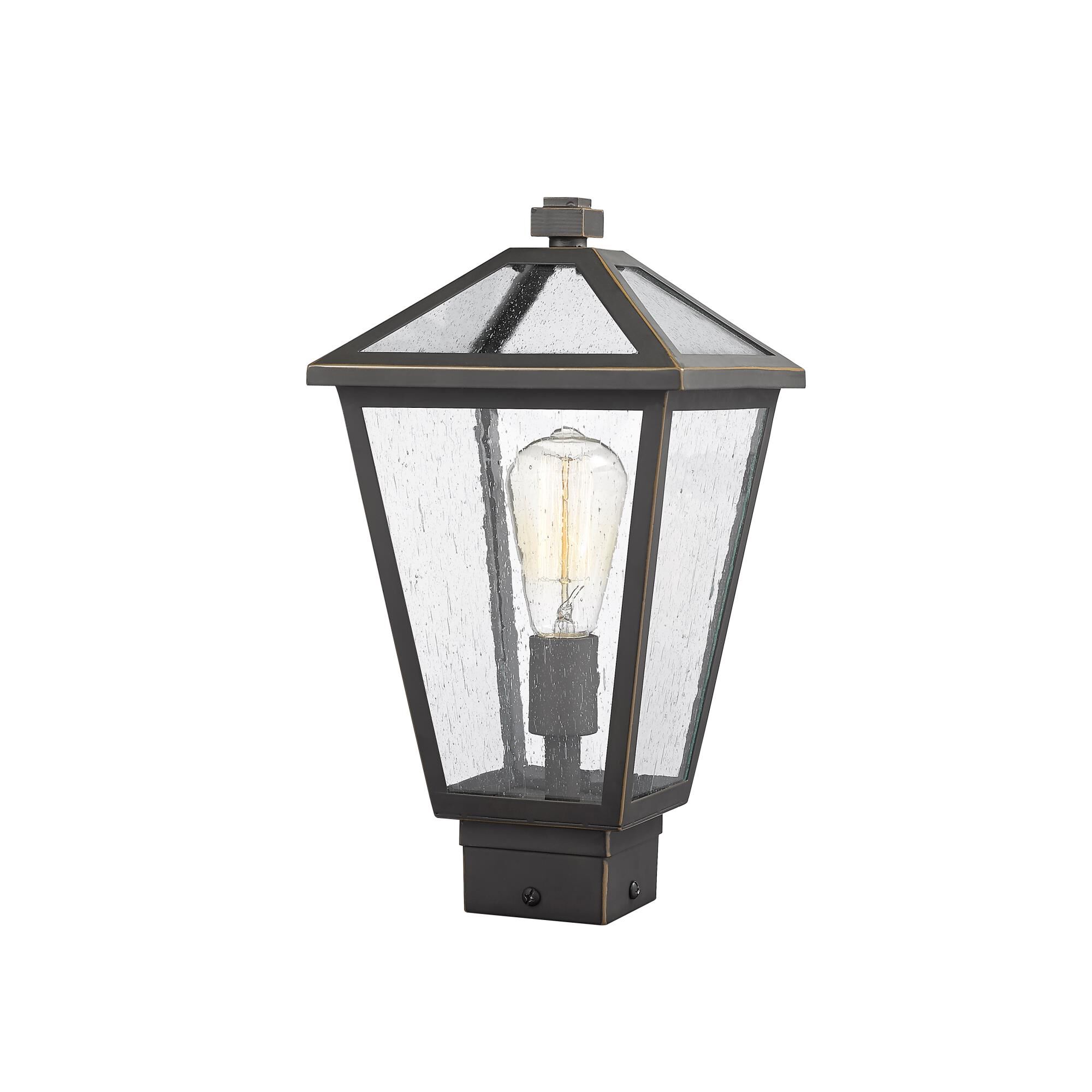Z-Lite Talbot 15 Inch Tall Outdoor Post Lamp
