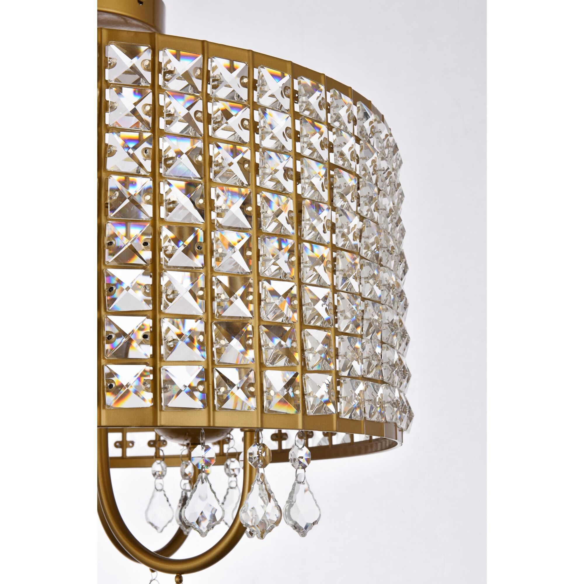 Elise Semi Flush Mount by Elegant Lighting