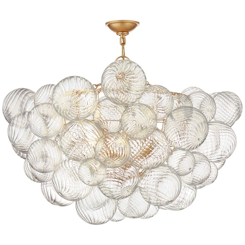 Julie Neill Talia 33 Inch Semi Flush Mount by Visual Comfort Signature Collection