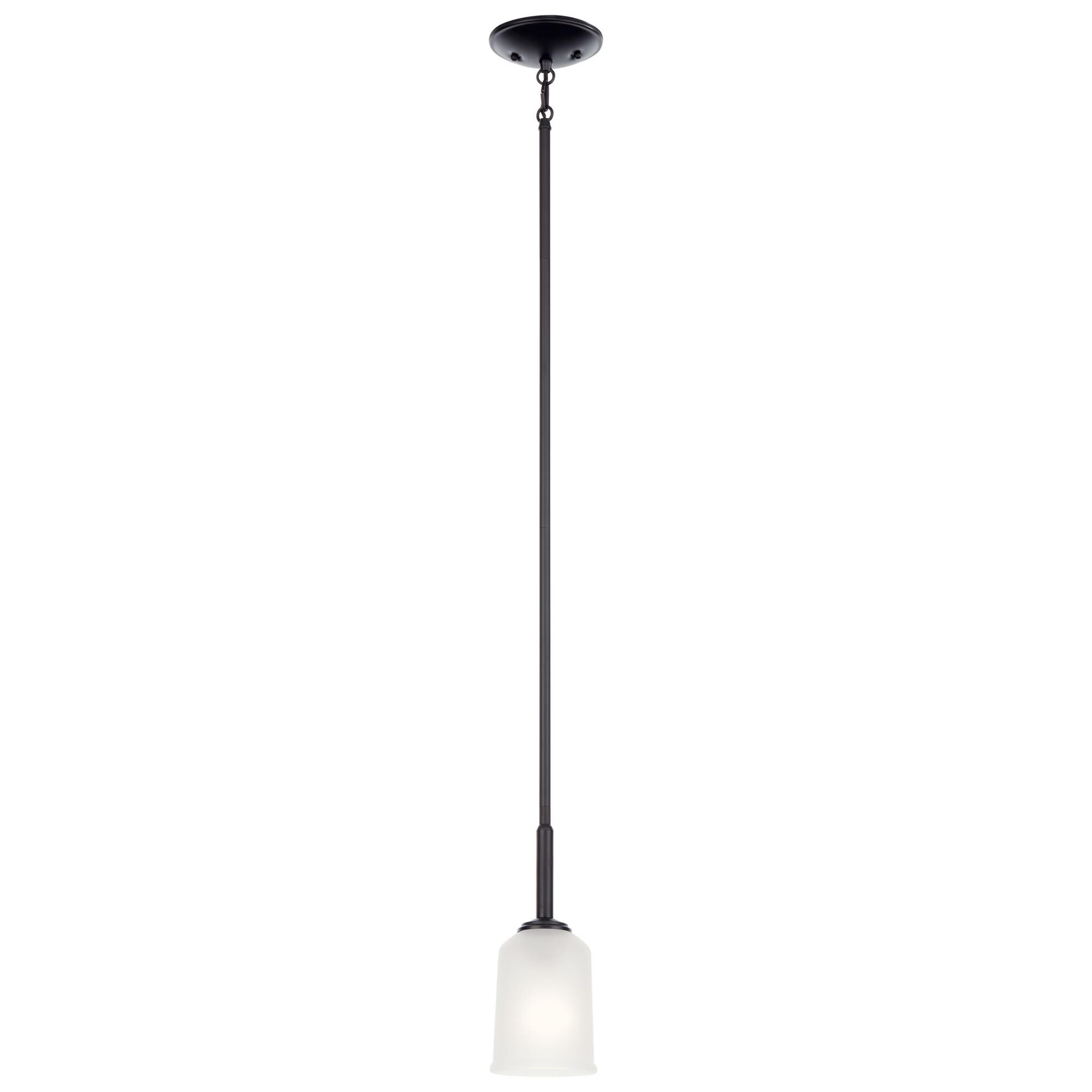 Shown in Black finish and Satin Etched glass
