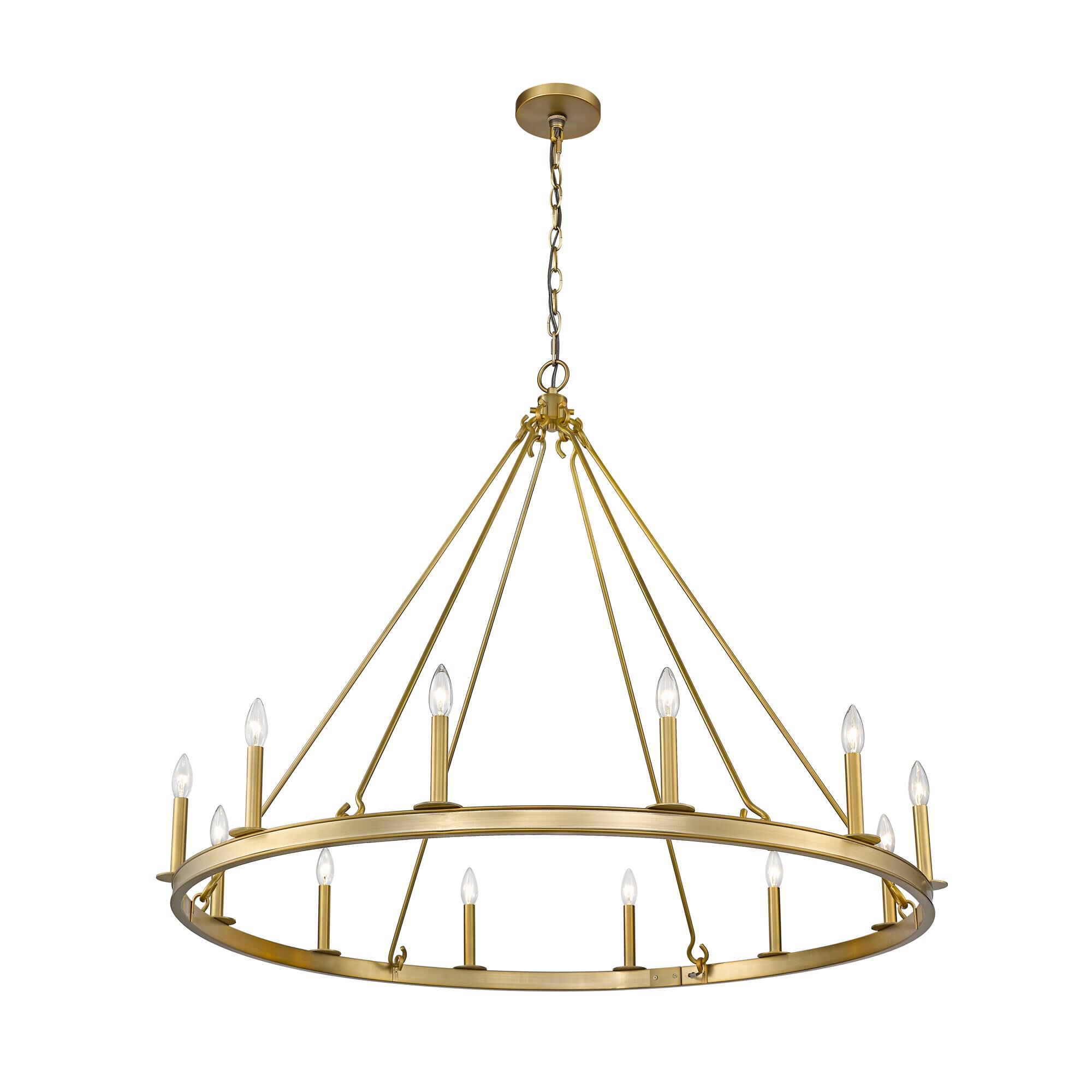 Barclay 48 Inch 12 Light Chandelier by Z-Lite