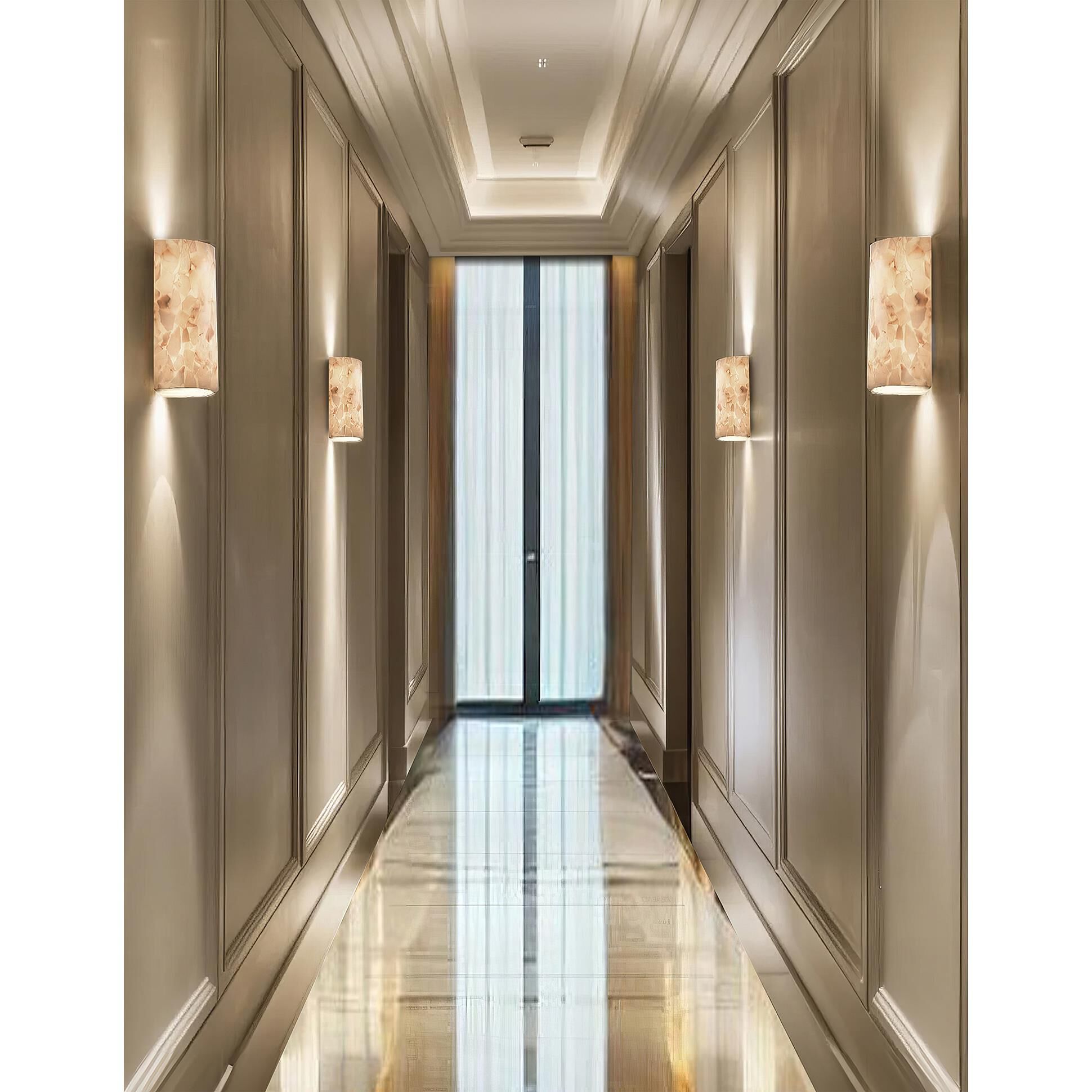 Alabaster Rocks! 12 Inch Wall Sconce by Justice Design Group