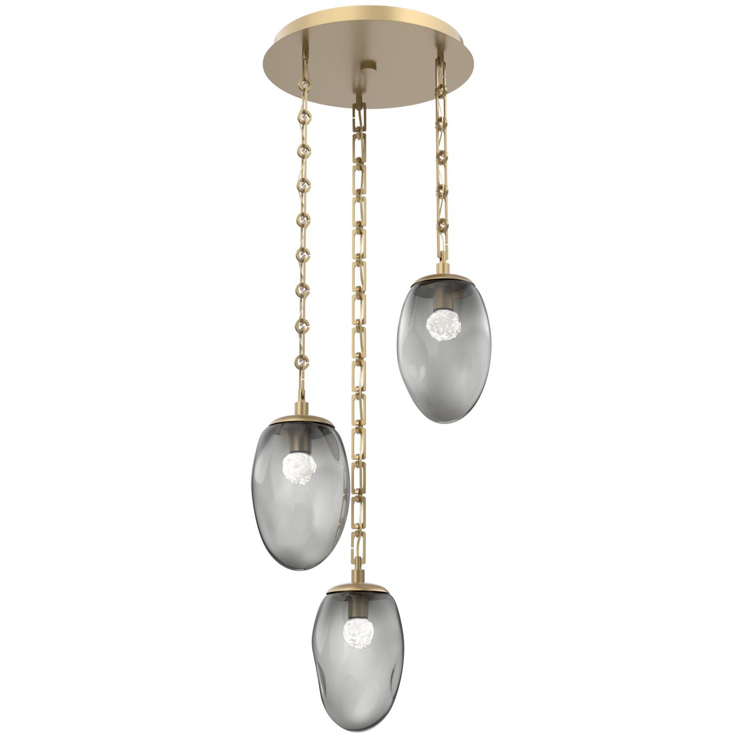 Levi Wilson Meteo Led 20 Inch Multi Light Pendant by Hammerton Studio