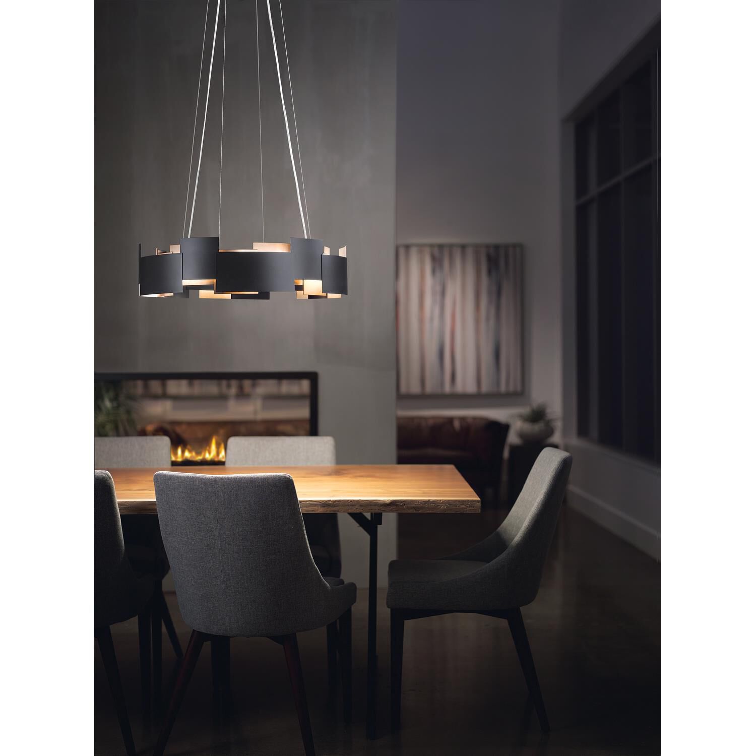Moderne 26 Inch LED Large Pendant by Kichler Lighting
