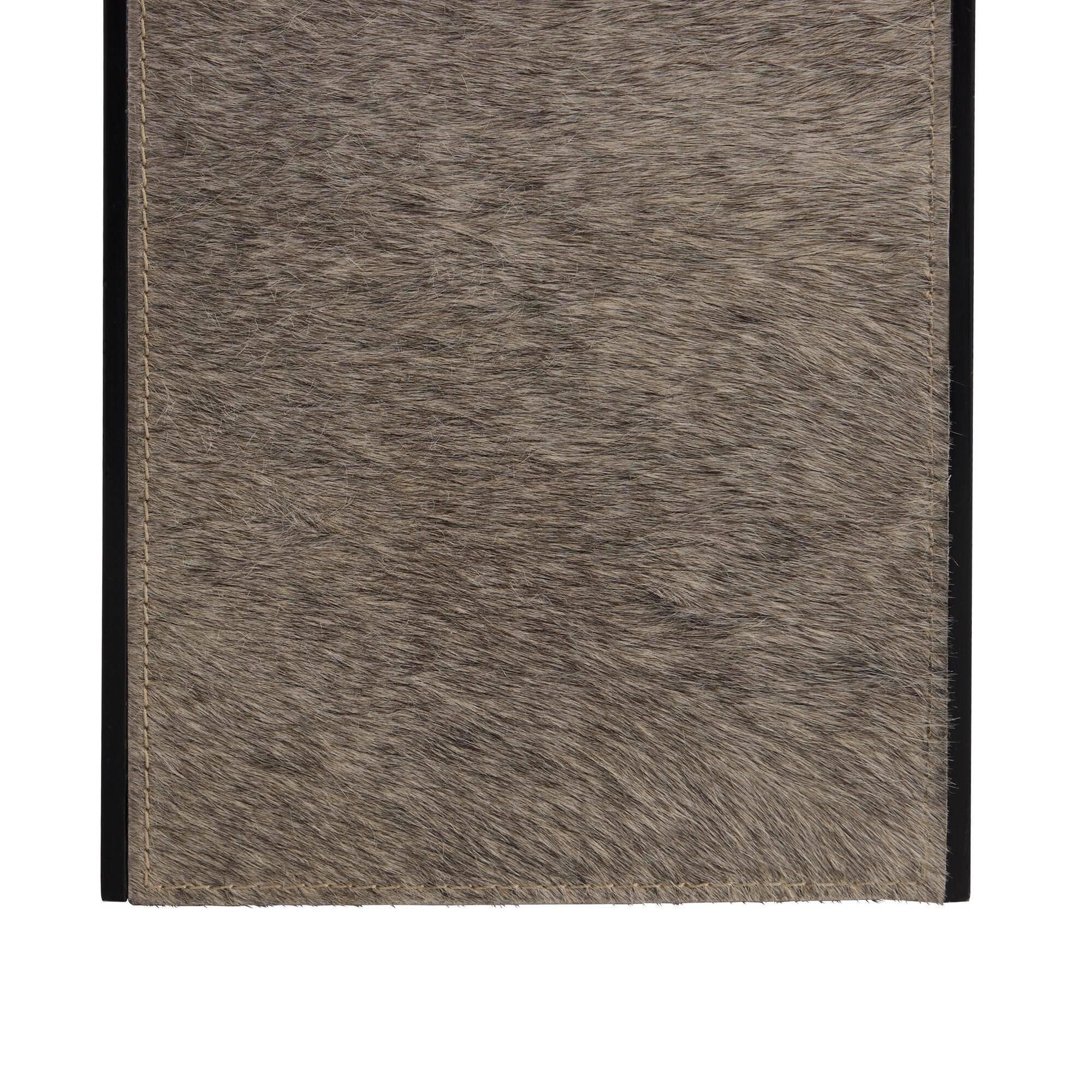 Shown in Gray and Blackened Iron finish and Off-White shade