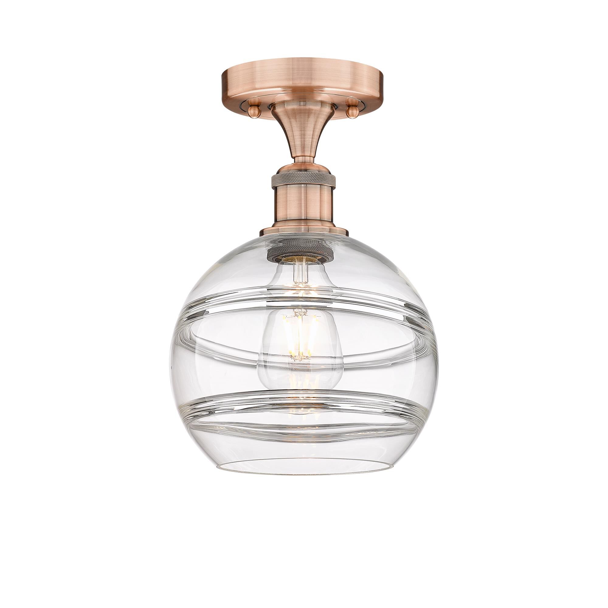 Shown in Antique Copper finish
