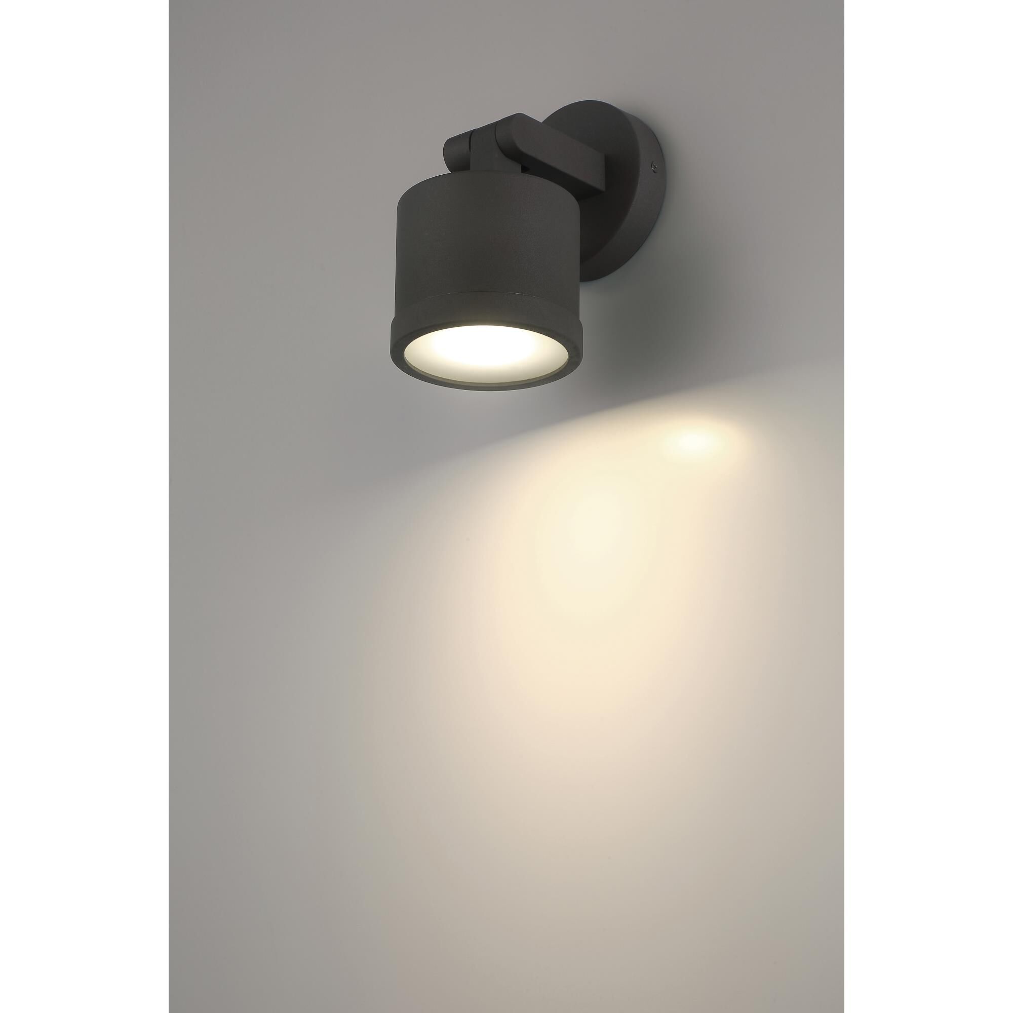 Shown in Bronze finish and Frosted glass