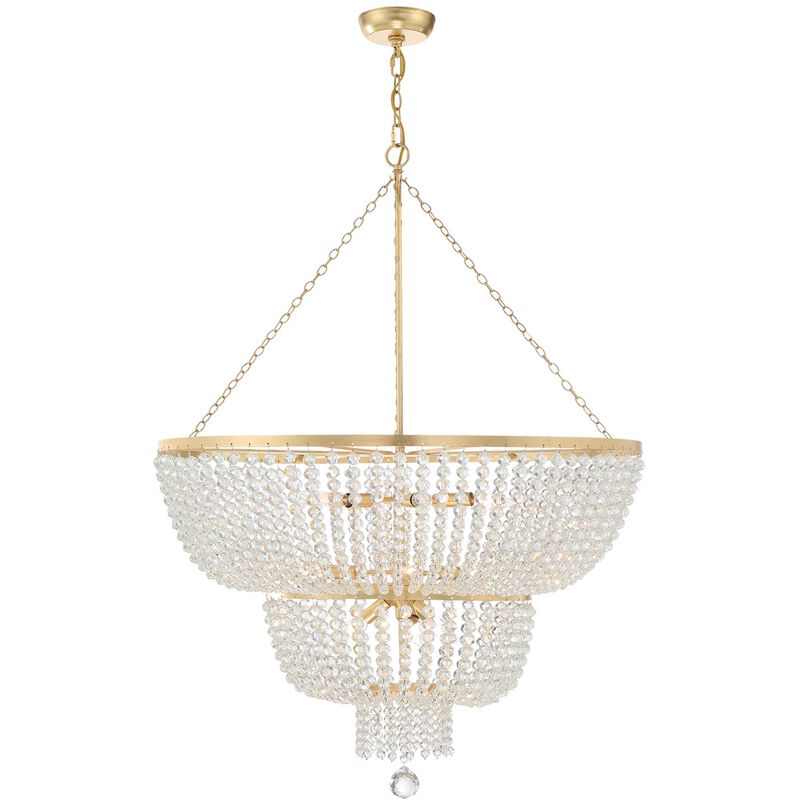Rylee 32 Inch Chandelier by Crystorama