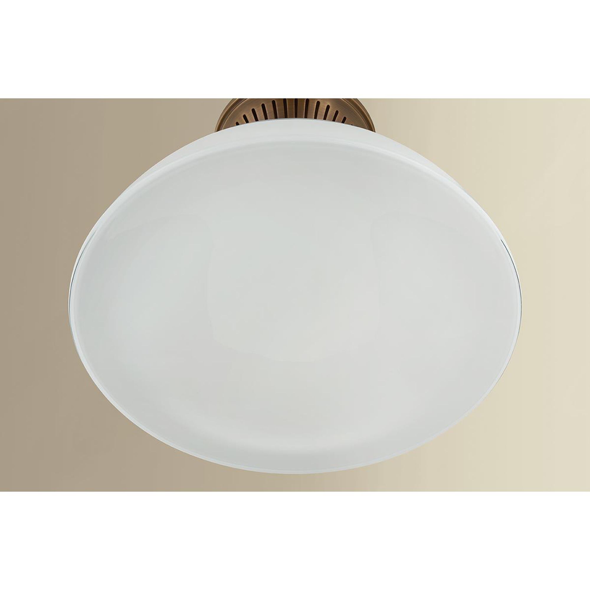 Shown in Historic Bronze finish and Opal Glossy glass
