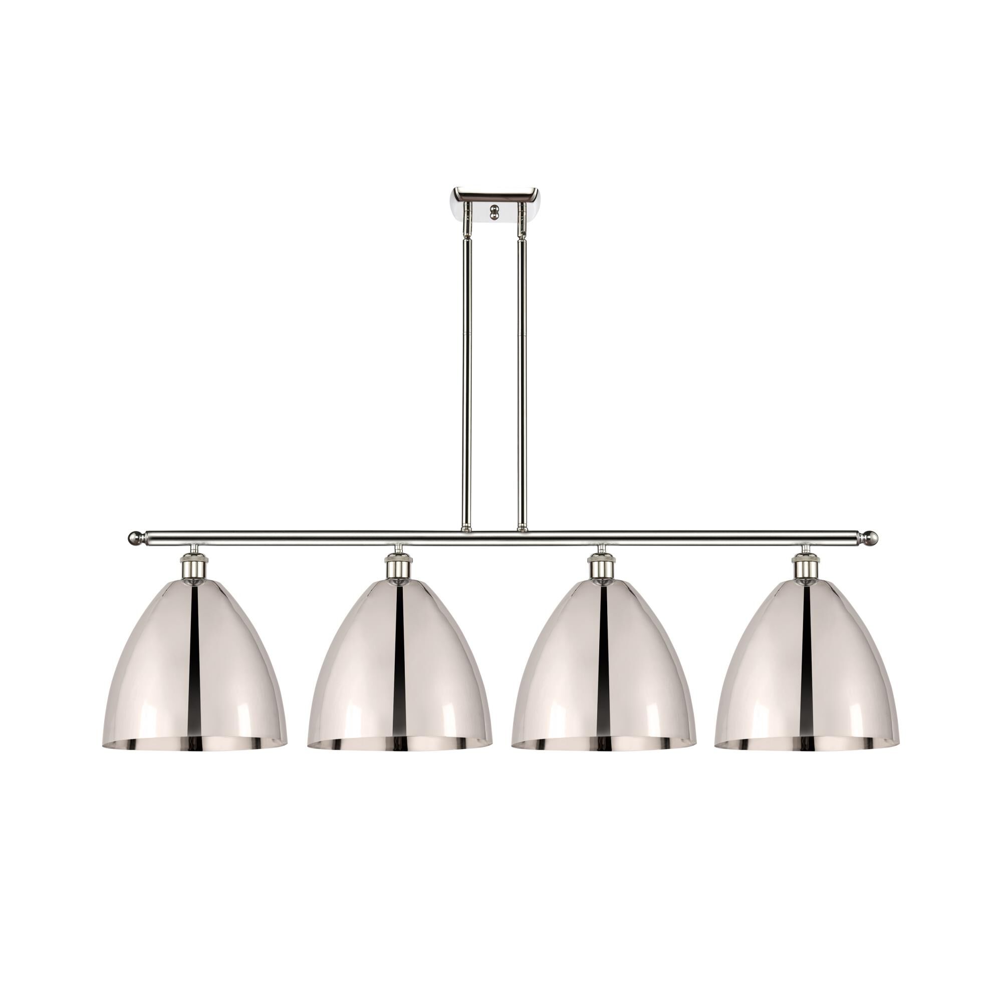 Bruno Marashlian Ballston Dome 50 Inch 4 Light Linear Suspension Light by Innovations Lighting