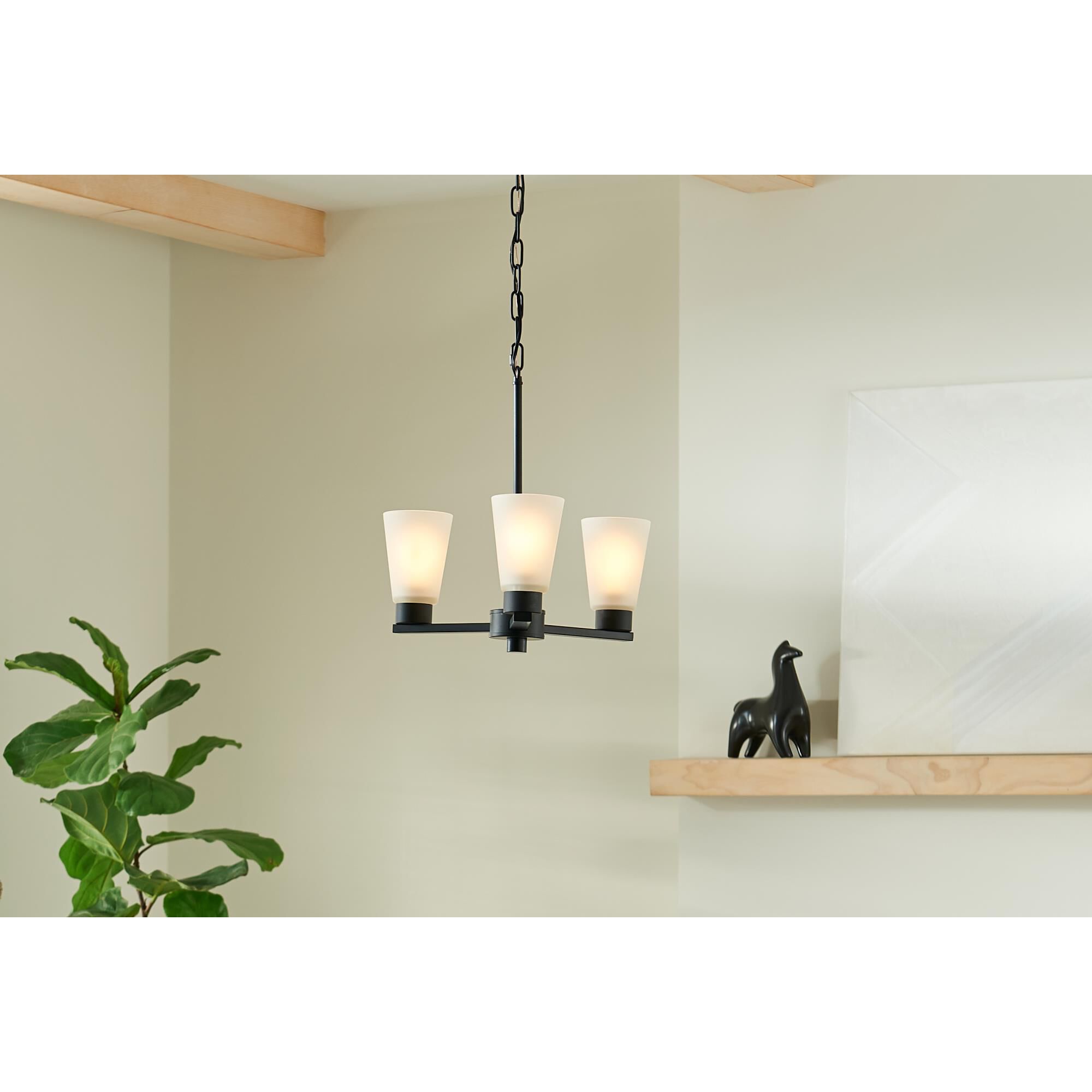 Shown in Black finish