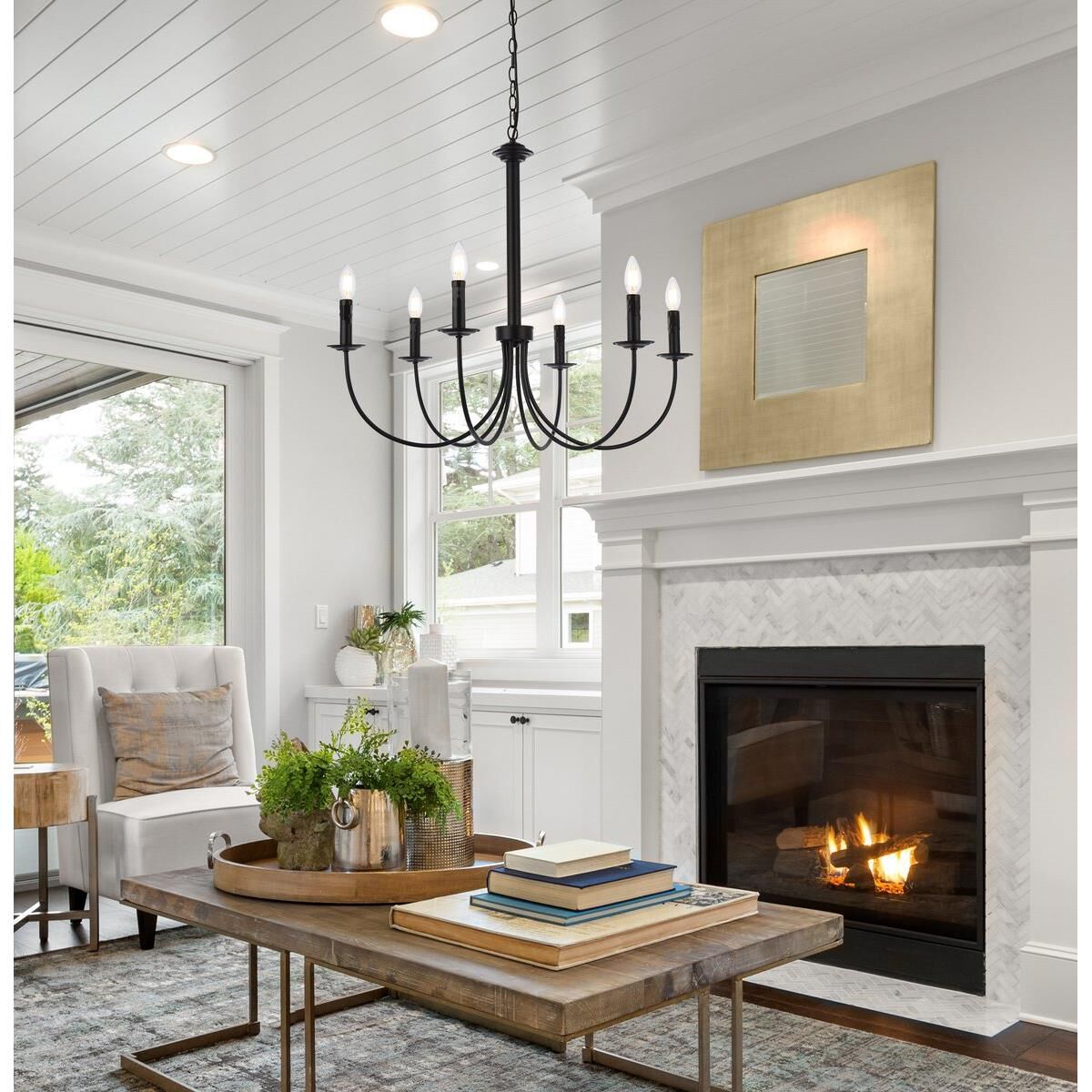 Shown in Black finish