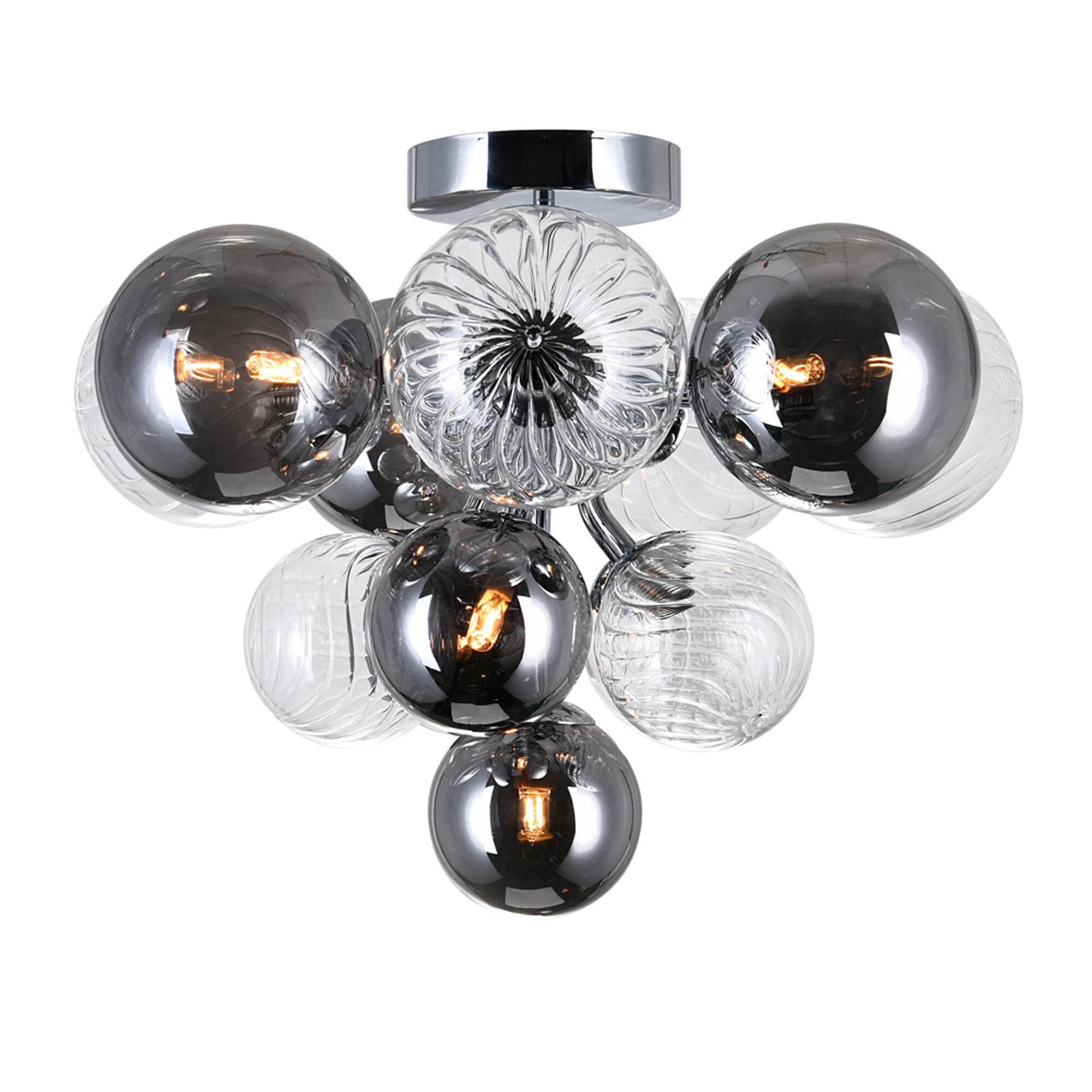 Pallocino 16 Inch 6 Light LED Flush Mount by CWI Lighting