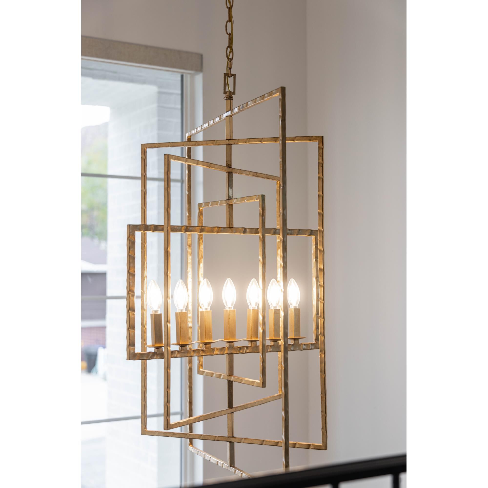 Capri 24 Inch 7 Light Chandelier by Crystorama
