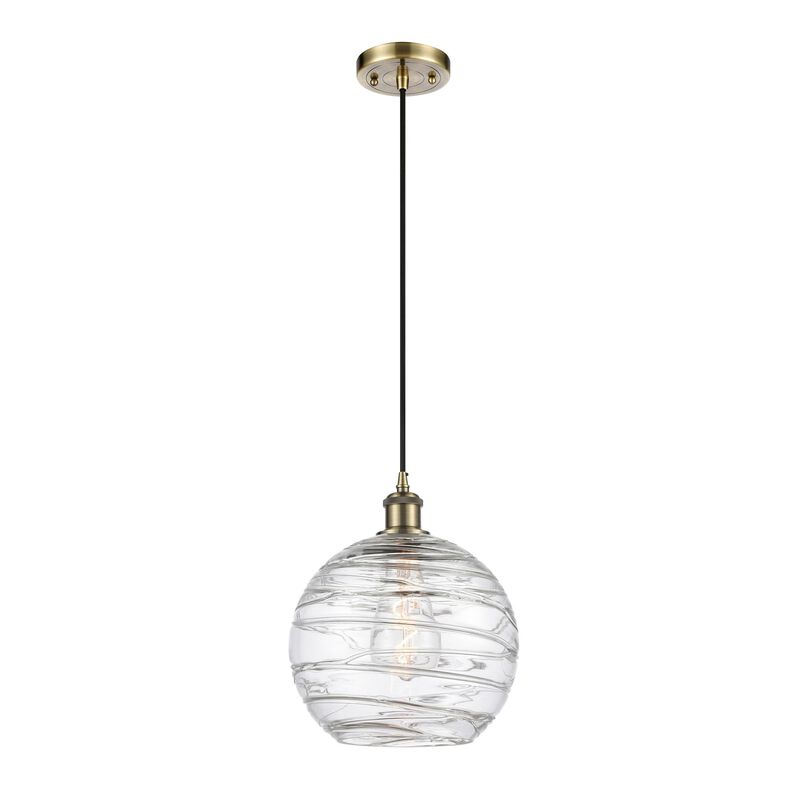 Bruno Marashlian Athens Deco Swirl 10 Inch Mini Pendant by Innovations Lighting