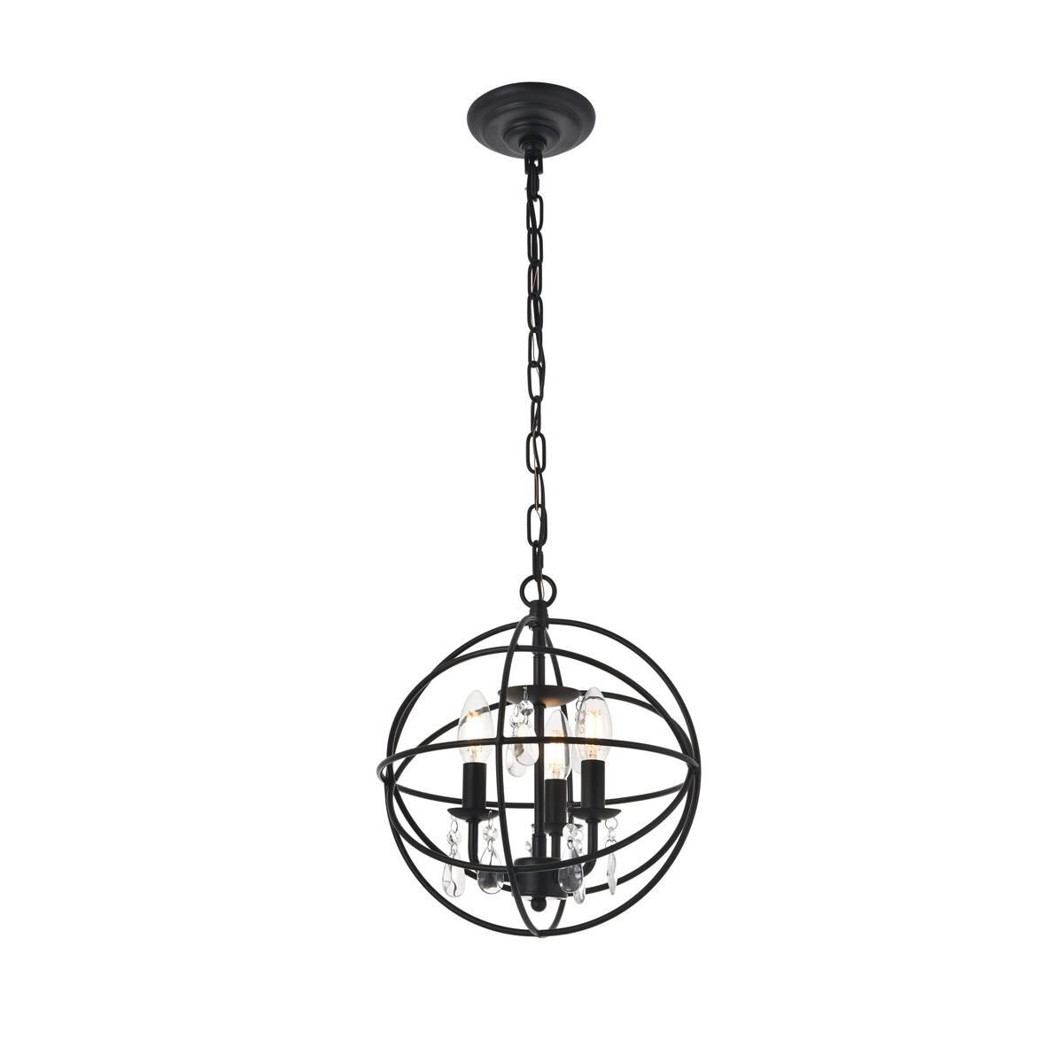 Wallace 12 Inch Mini Pendant by Elegant Lighting