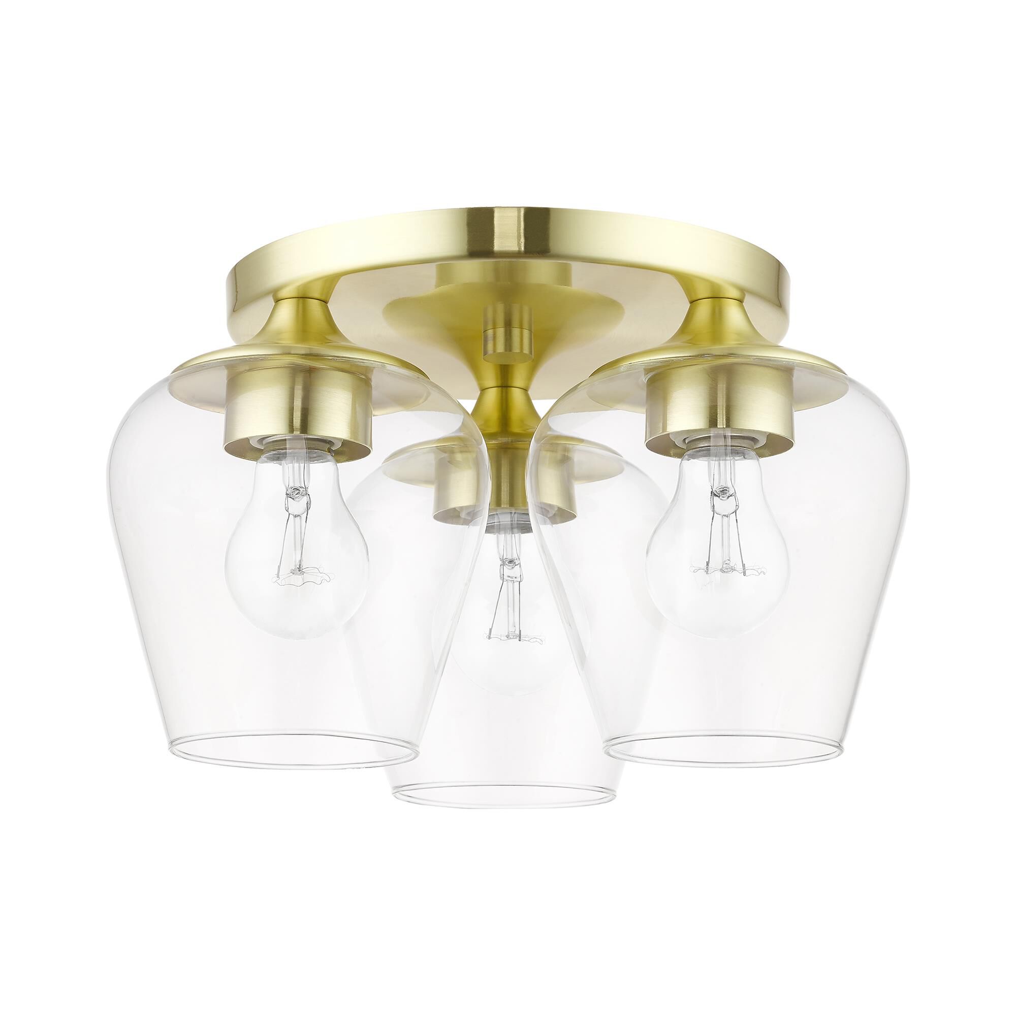 Willow 13 Inch 3 Light Flush Mount by Livex Lighting