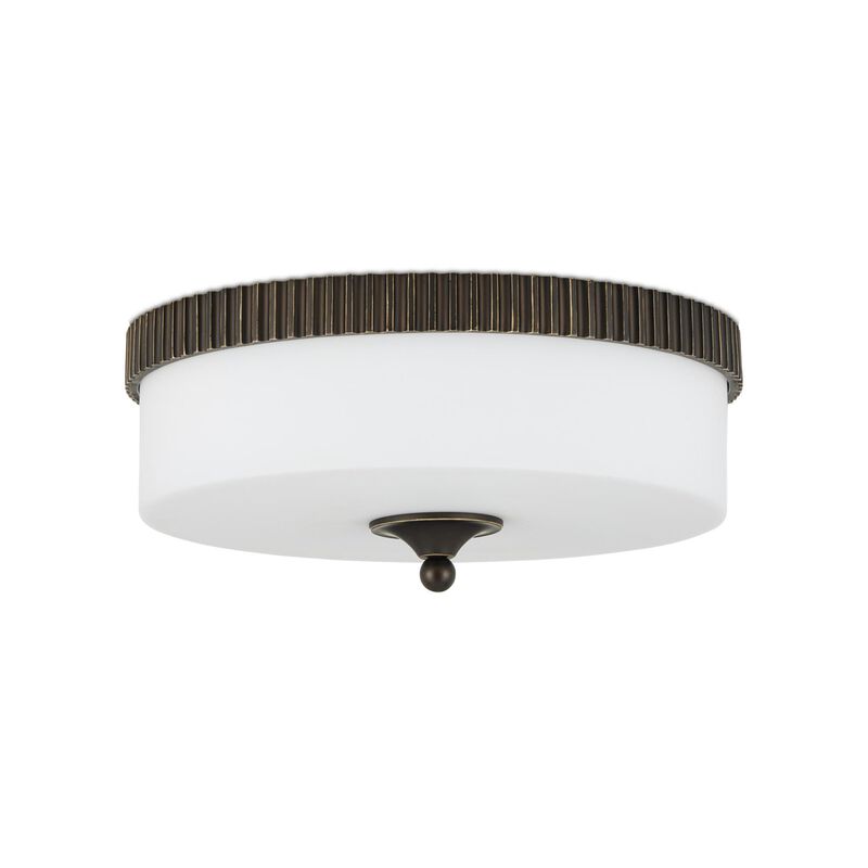 Barry Goralnick Bryce 16 Inch Flush Mount by Currey and Company