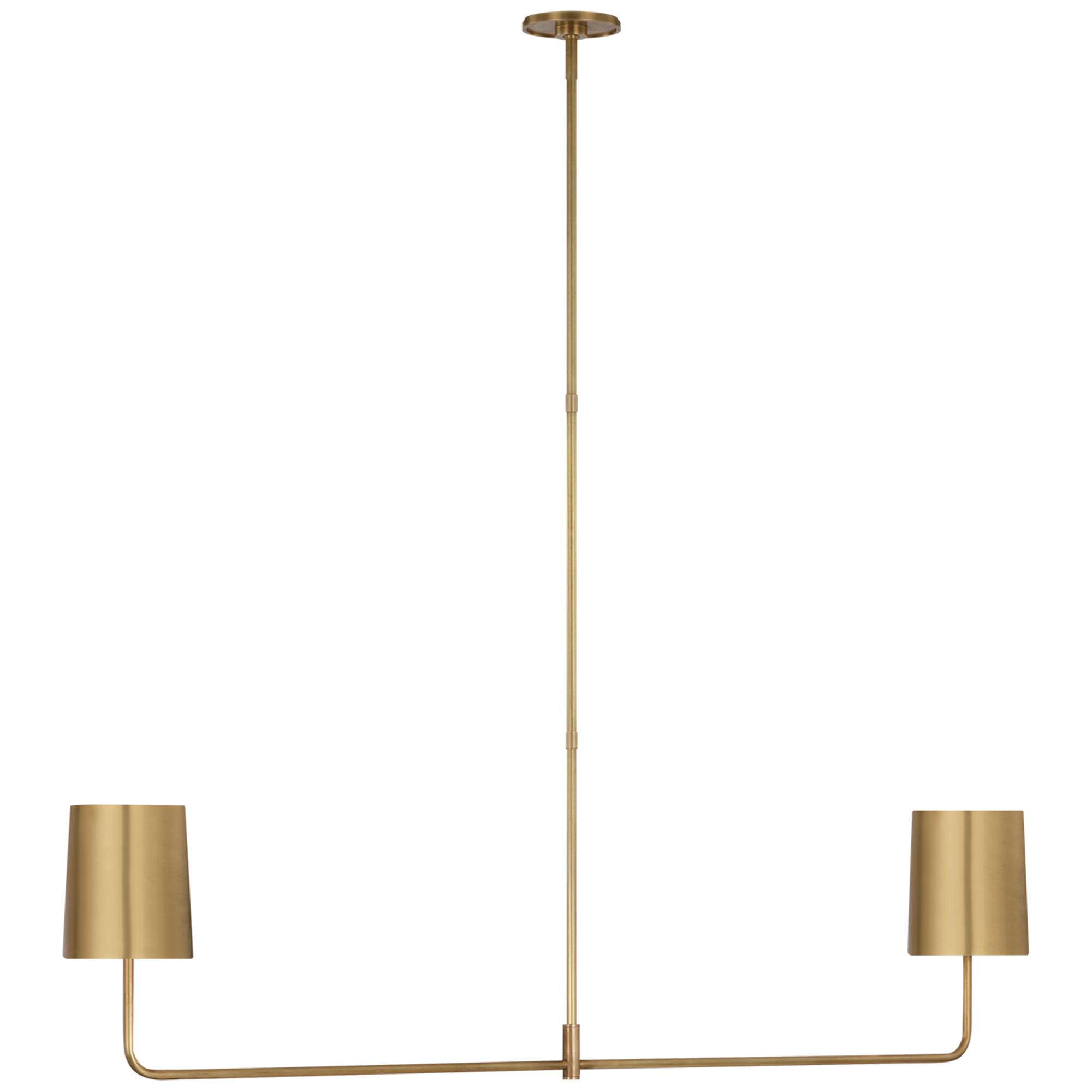 Shown in Soft Brass finish and Soft Brass shade