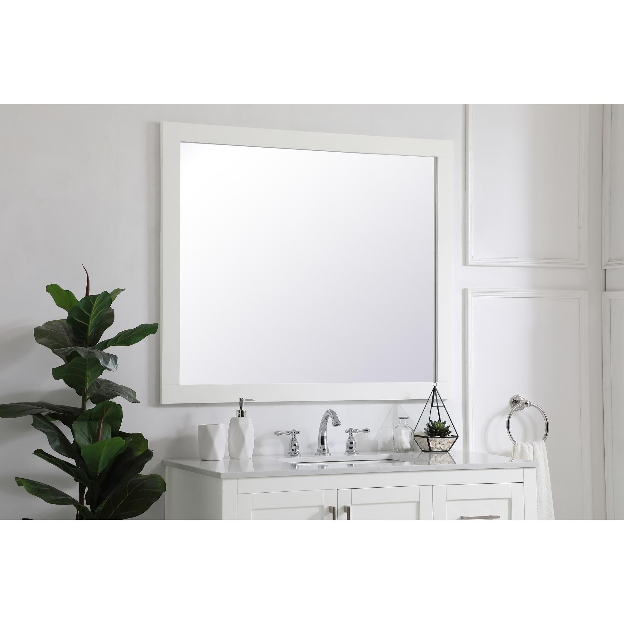 Aqua Decorative Mirrors by Elegant Decor