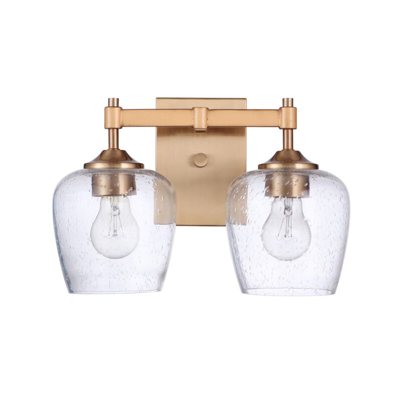 Stellen 13 Inch 2 Light Bath Vanity Light by Craftmade