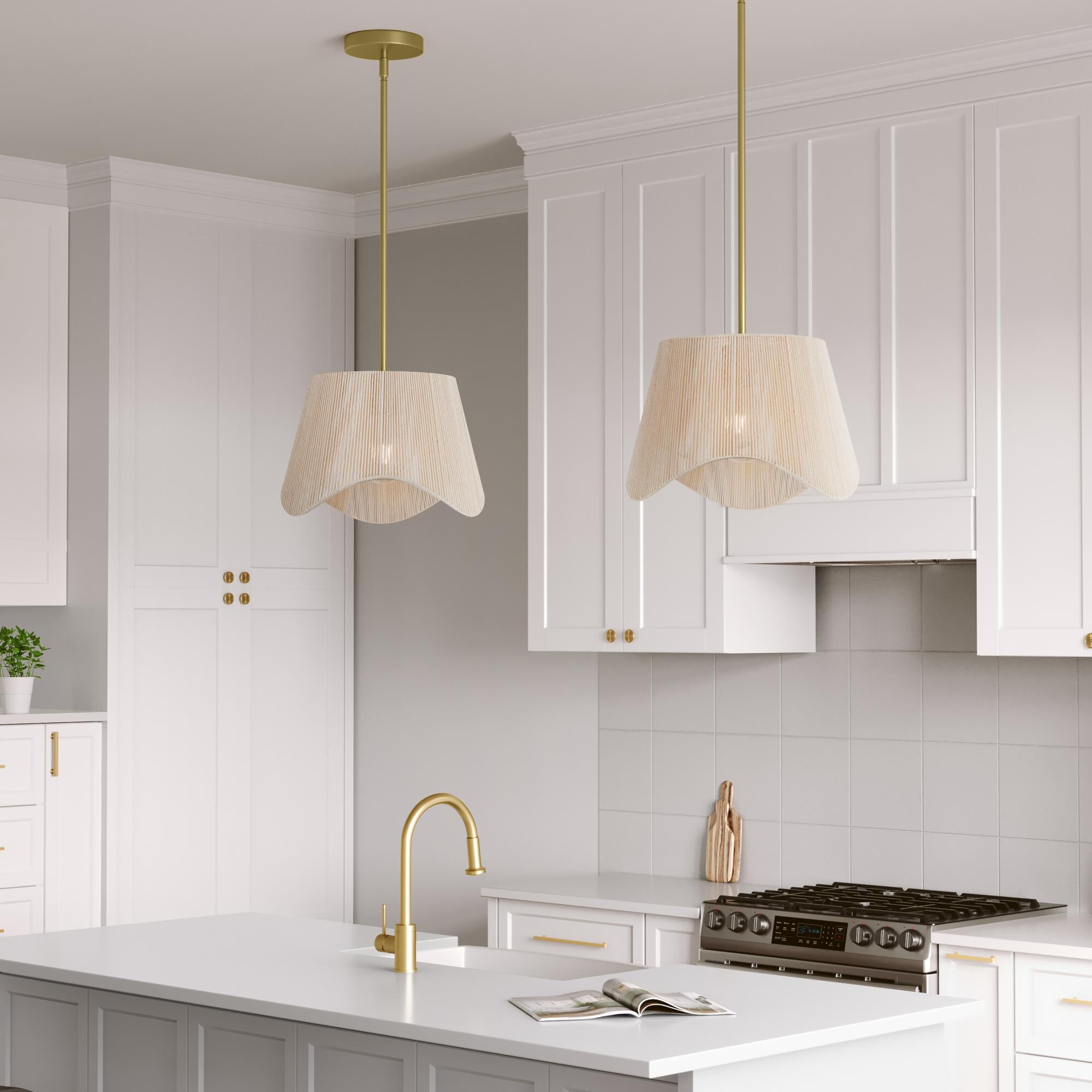 Shown in Vintage Brass finish