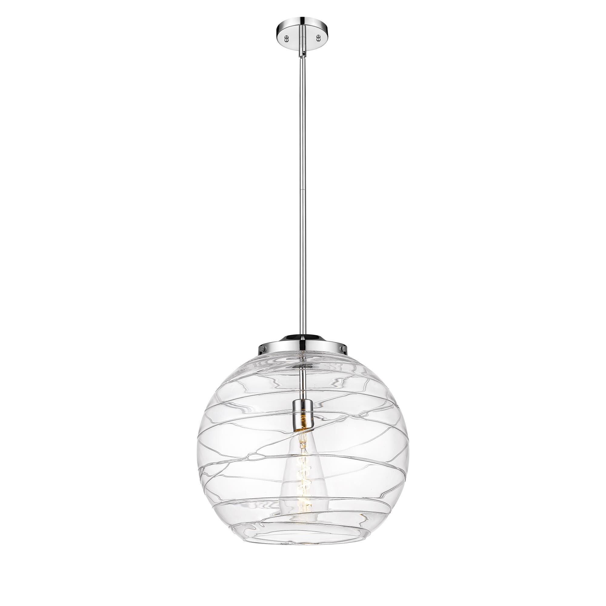 Bruno Marashlian Deco Swirl 16 Inch Large Pendant by Innovations Lighting