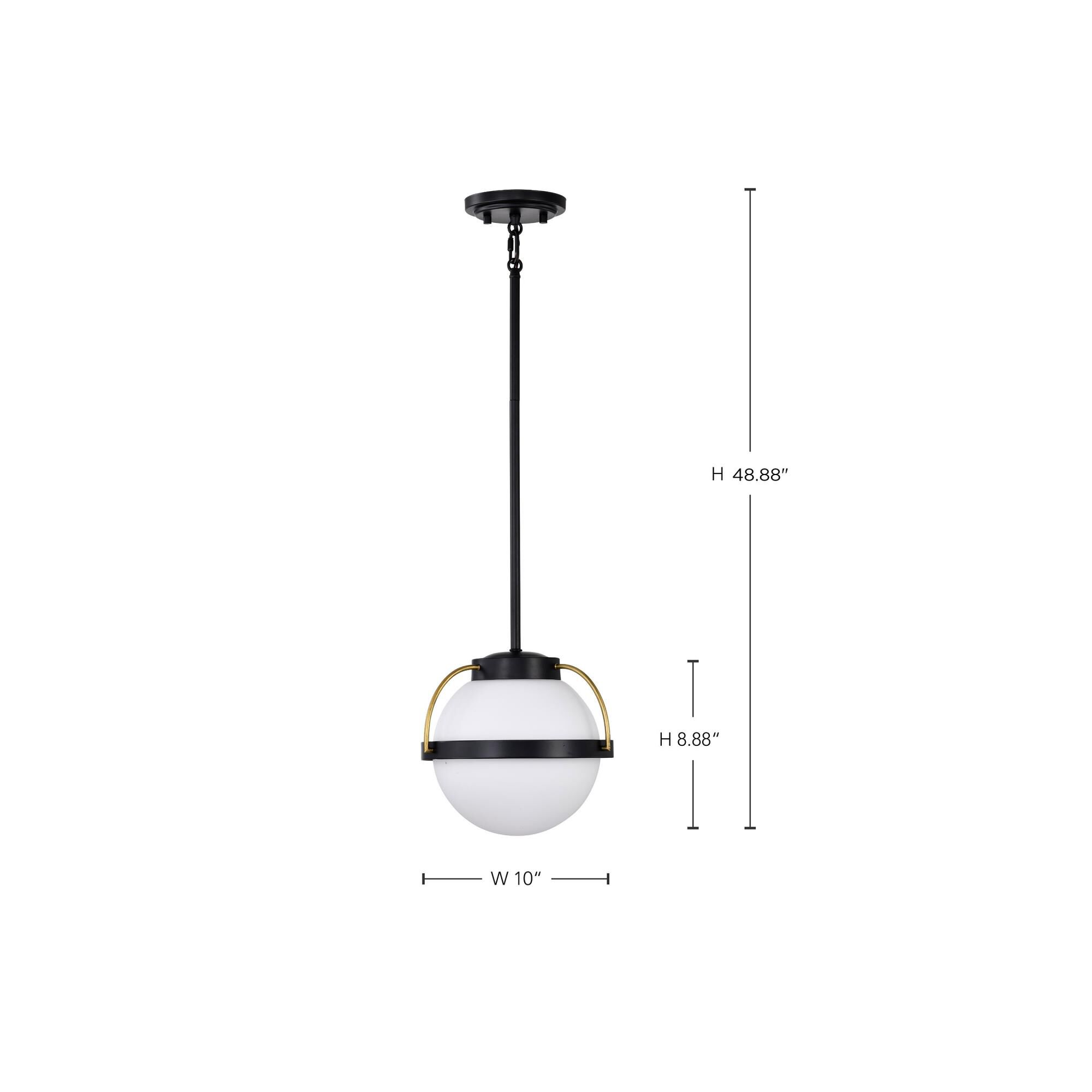 Lakeshore 1 Light Mini Pendant by Nuvo Lighting