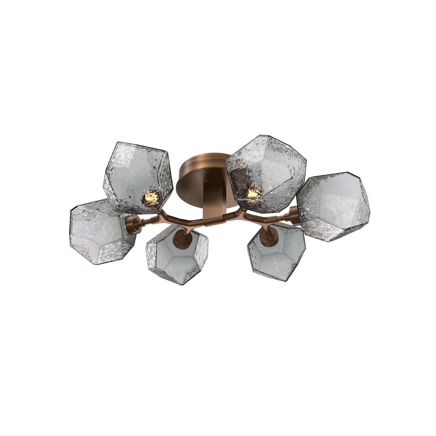 Shown in Oil Rubbed Bronze finish and Smoke glass