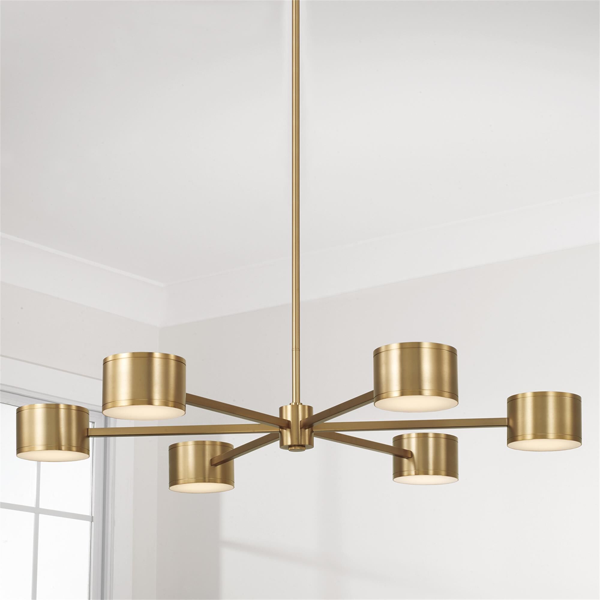 Shown in Aged Brass finish