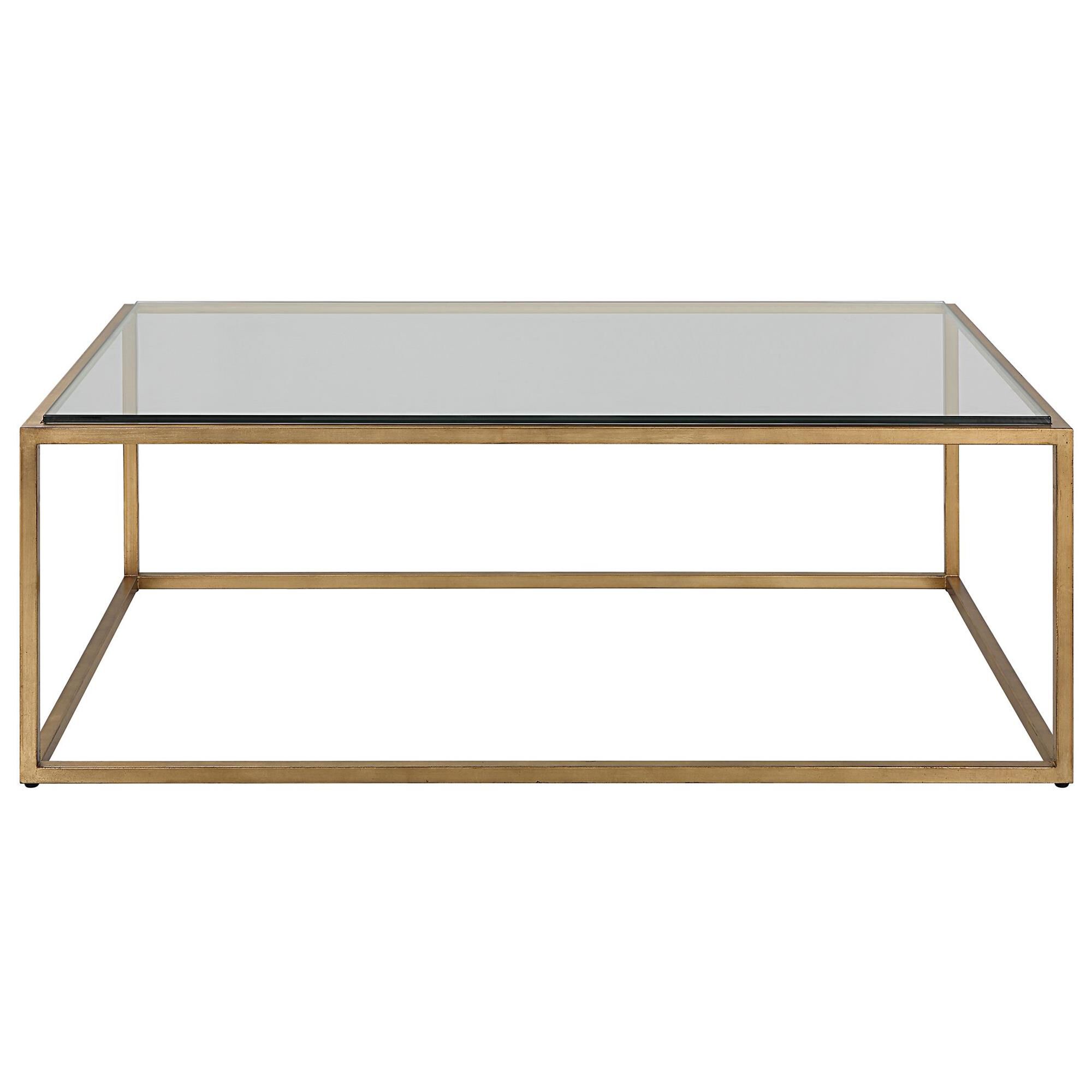 Shown in A Complement To Virtually Any Style, This Coffee Table Features A Streamline Iron Frame Finished In  finish