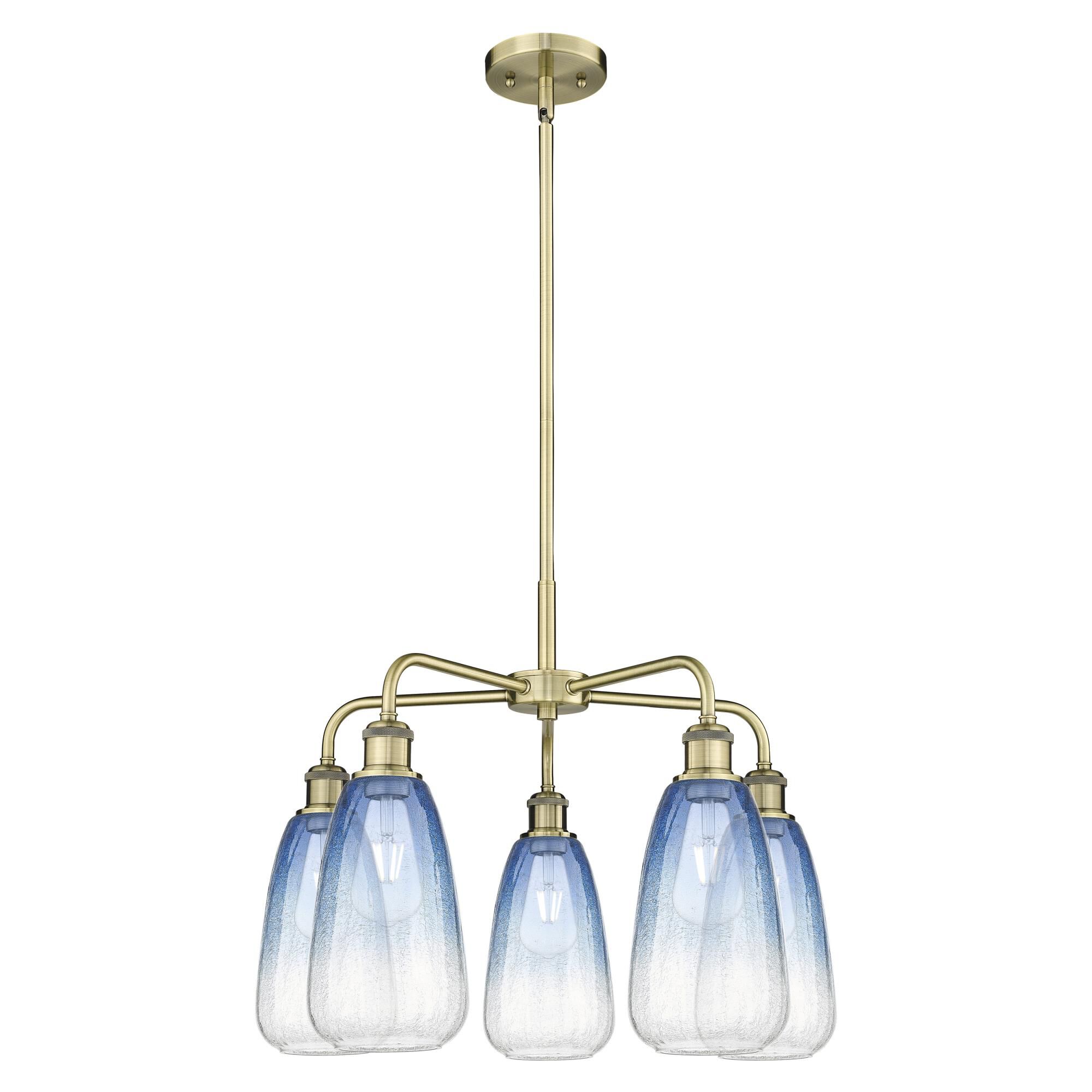 Bruno Marashlian Brookhaven Almond 25 Inch Chandelier by Innovations Lighting