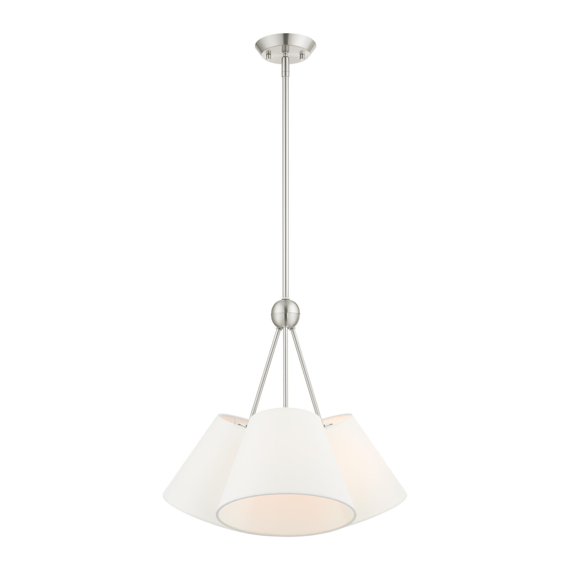 Prato 3 Light Multi Light Pendant by Livex Lighting