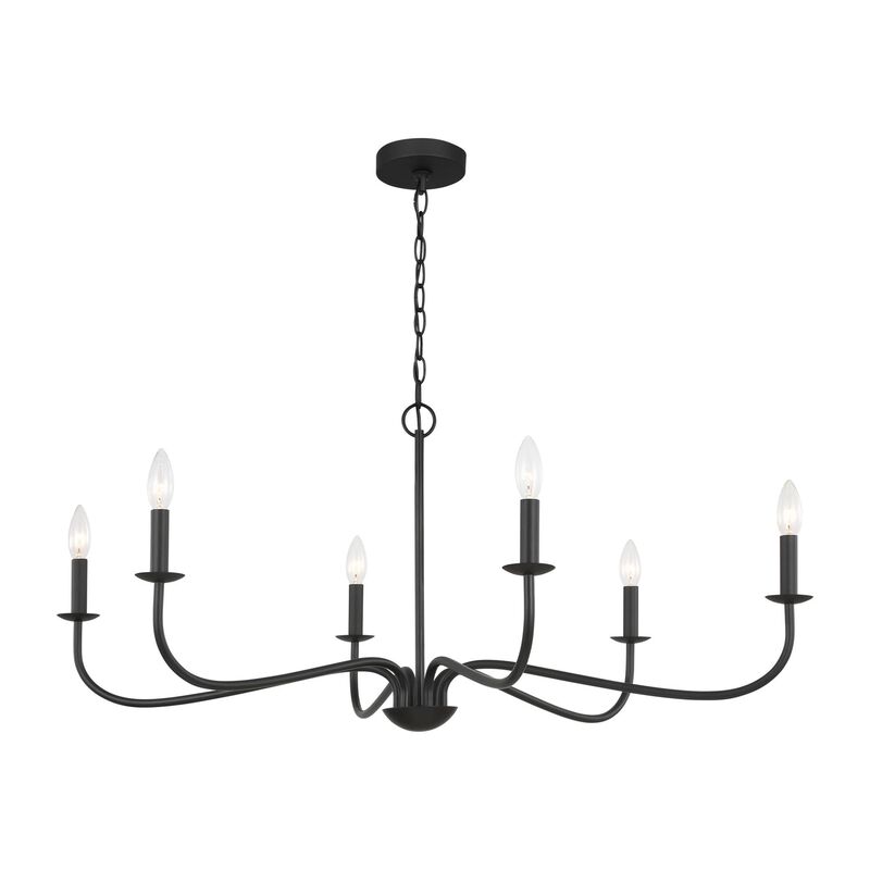 Abells 40 Inch Chandelier by Generation Lighting