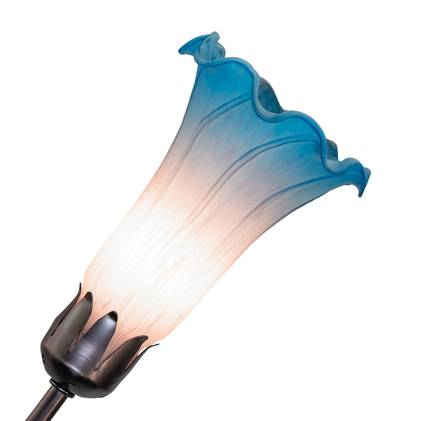 Pink and Blue 24 Inch 7 Light Chandelier by Meyda Lighting