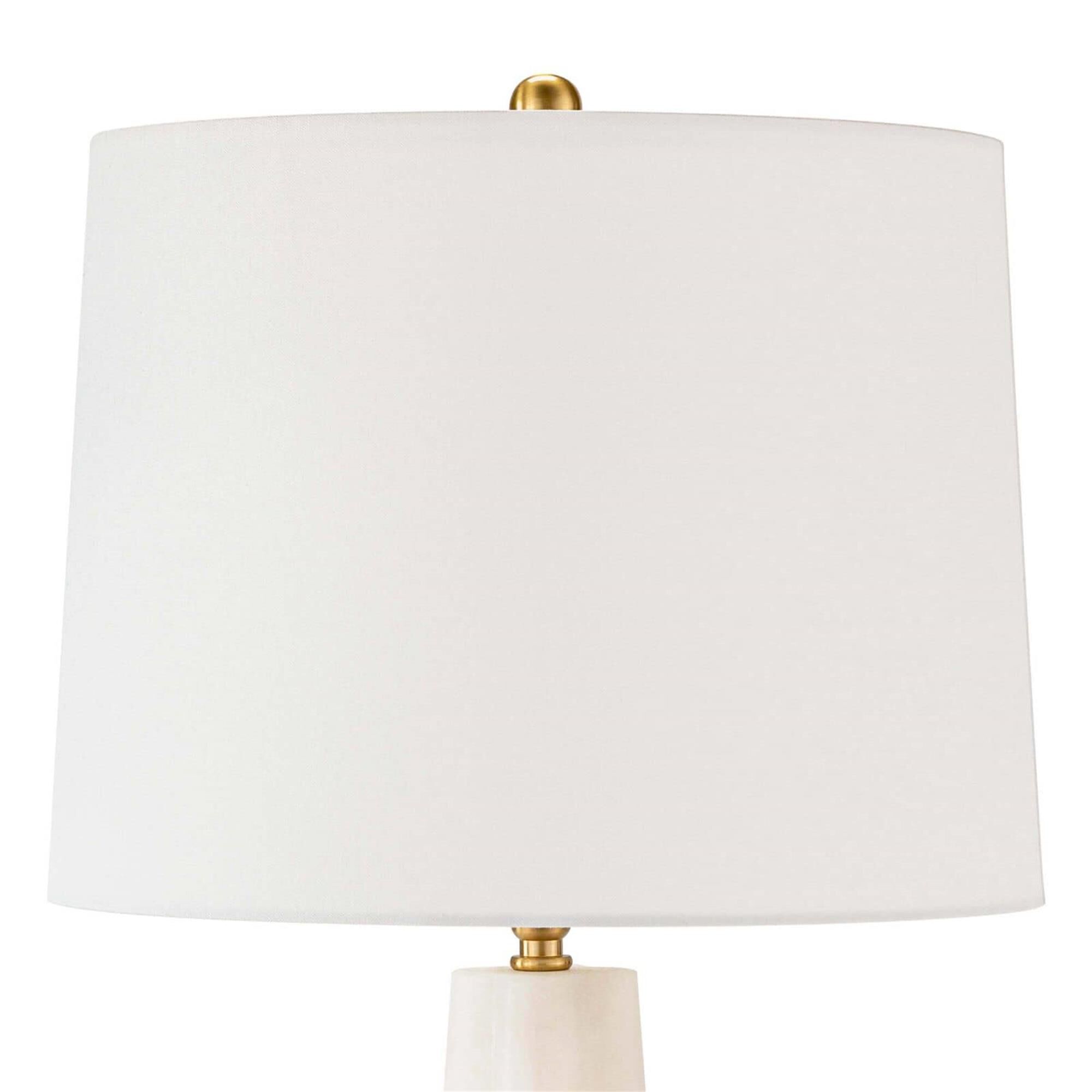 Shown in Natural Stone finish and Linen shade