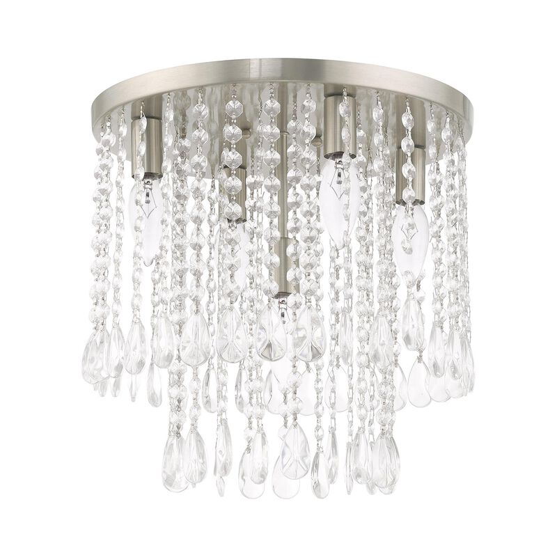 Elizabeth 5 Light Outdoor Flush Mount by Livex Lighting