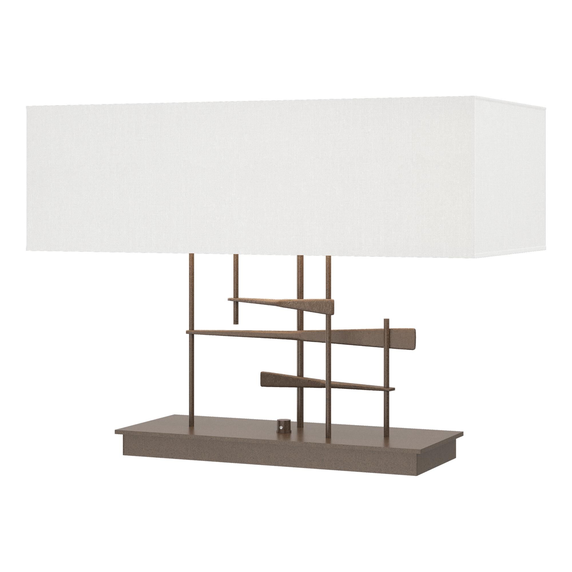 Shown in Bronze finish and Natural Anna shade