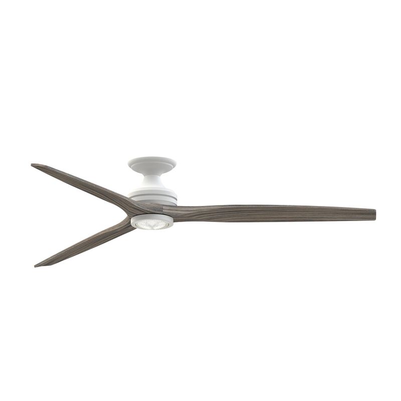 Spitfire 72 Inch Flush Mount Fan with Light Kit by Fanimation