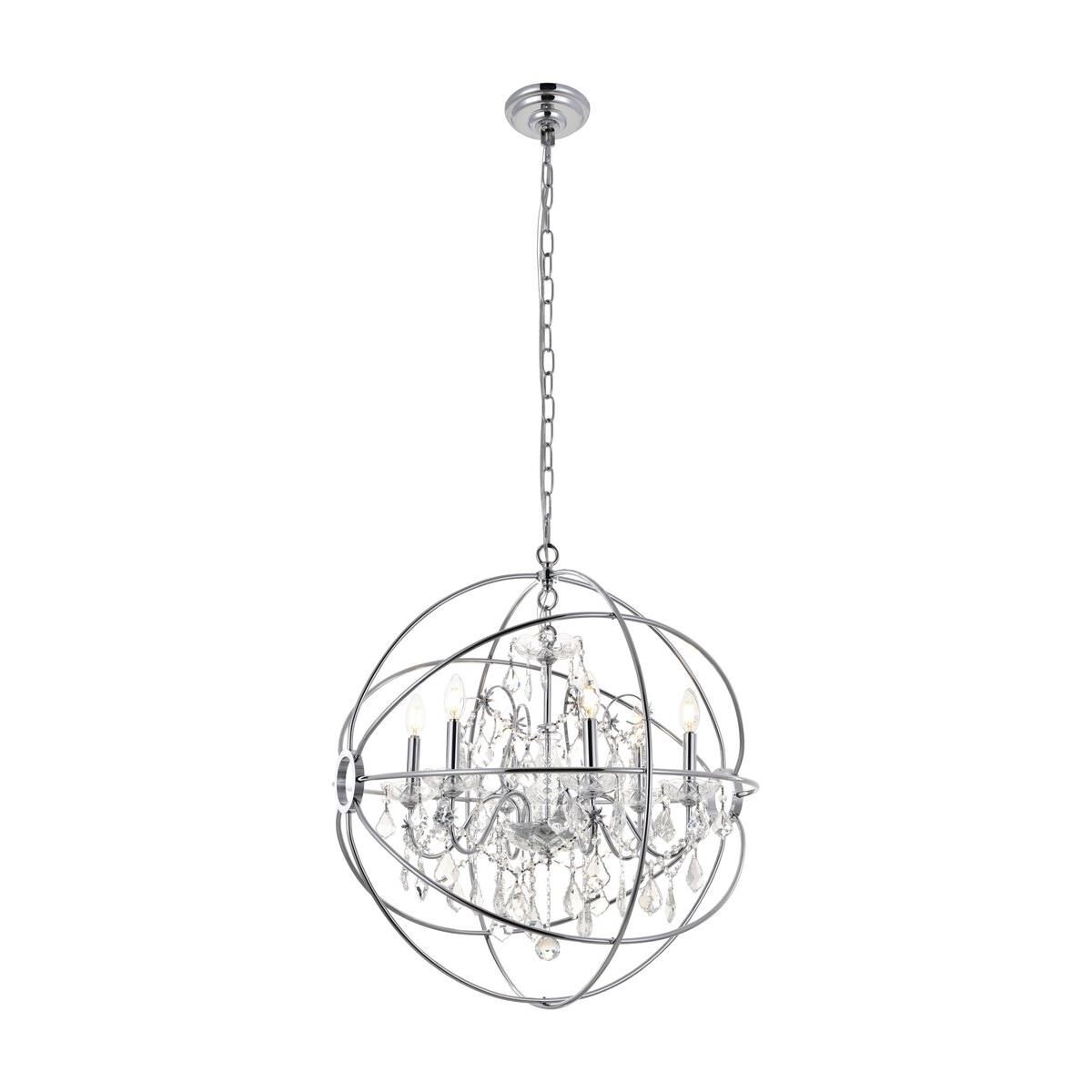 Cordelia 25 Inch Large Pendant by Elegant Lighting