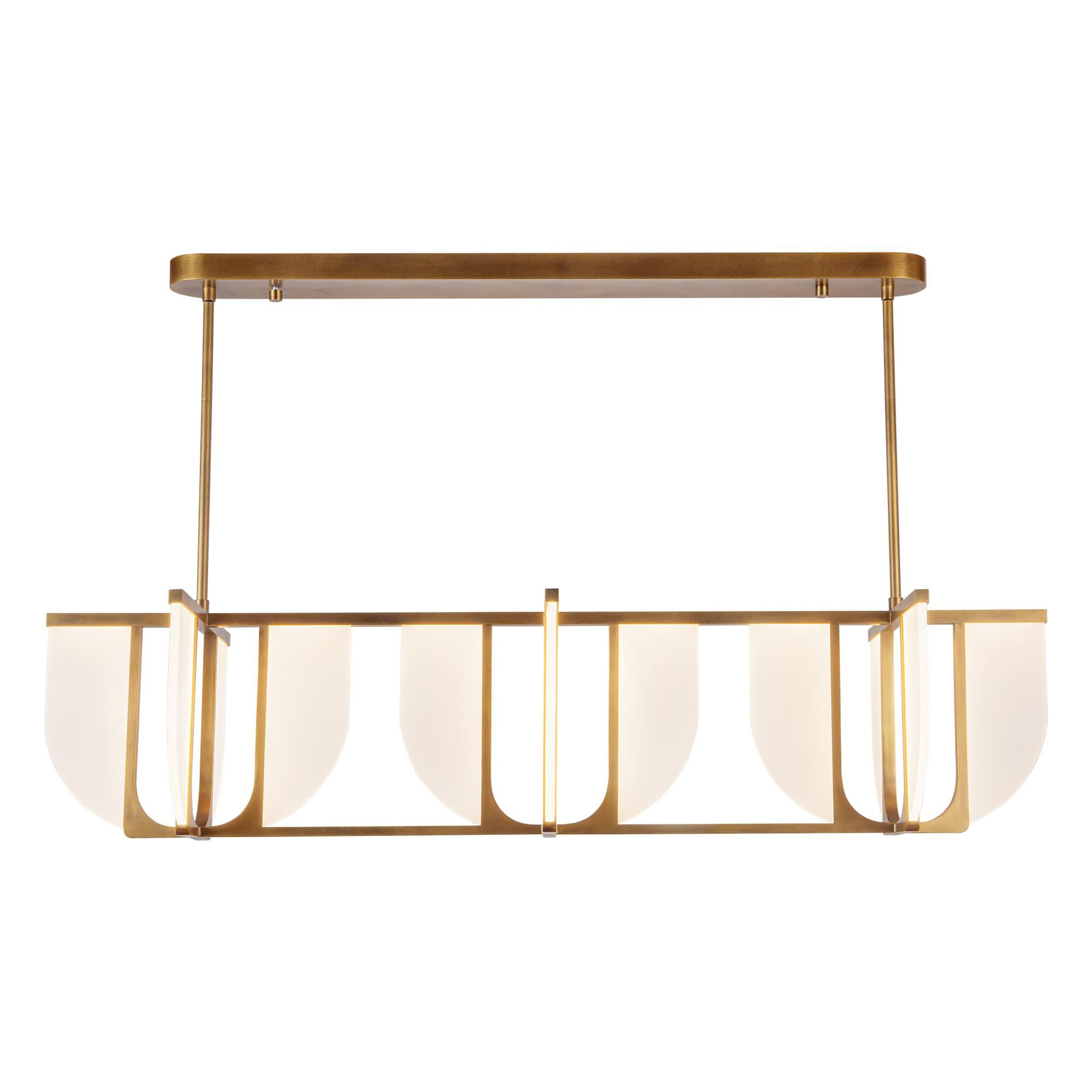 Elisa Carlucci Anders 58 Inch Linear Suspension Light by Alora Lighting