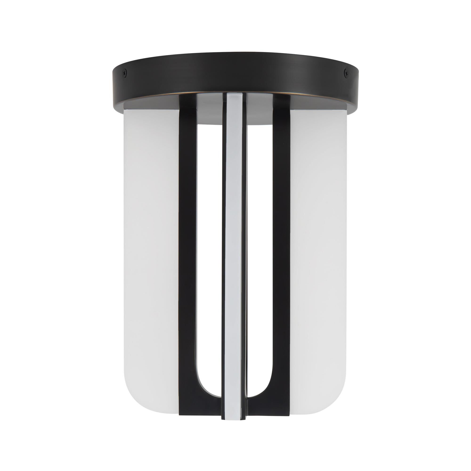 Elisa Carlucci Anders 8 Inch Semi Flush Mount by Alora Lighting