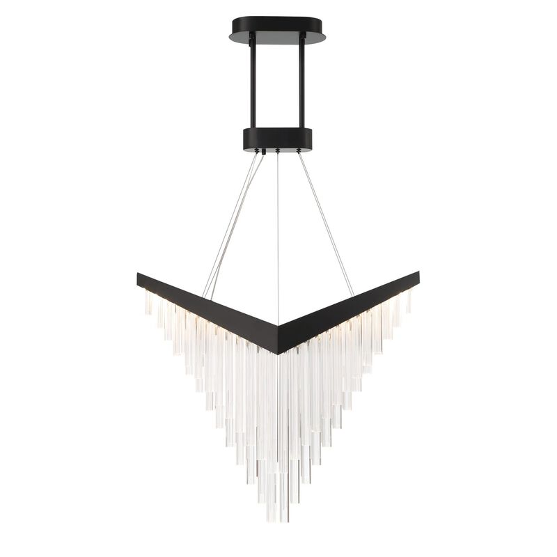 Vivien Small Linear Chandelier by Eurofase Lighting