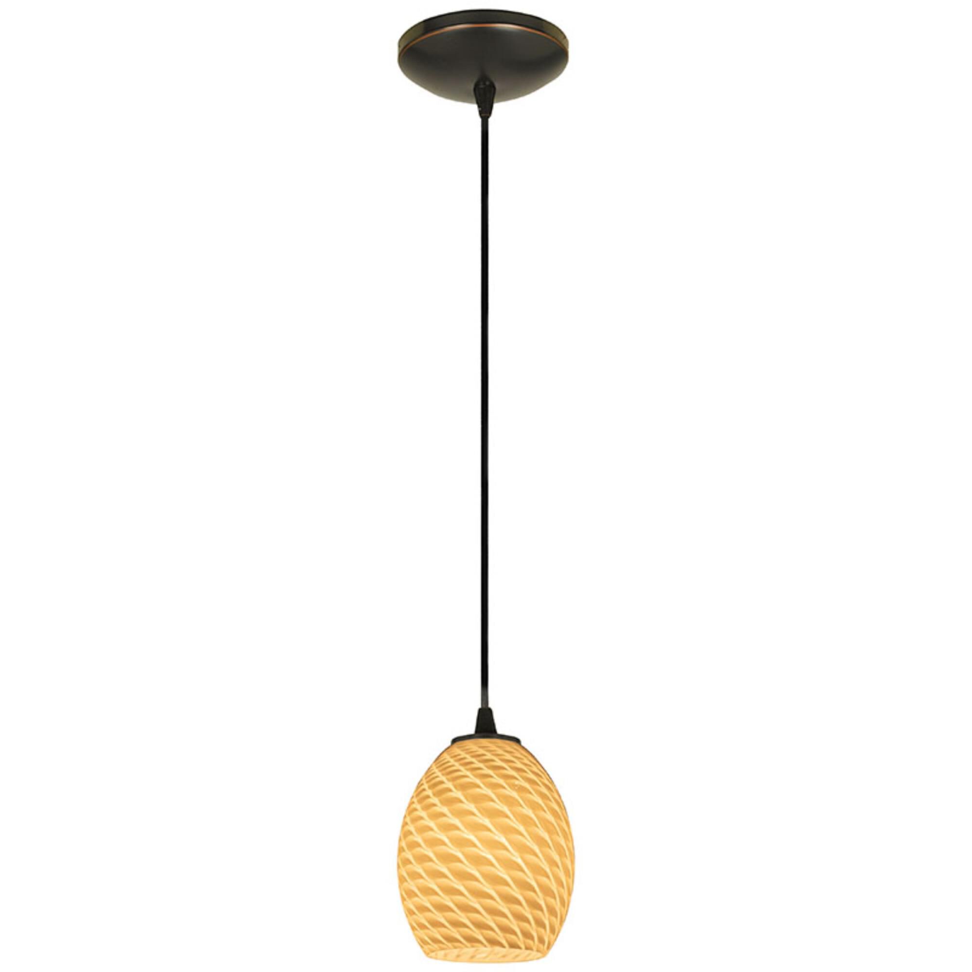 Brandy Firebird 6 Inch Mini Pendant by Access Lighting