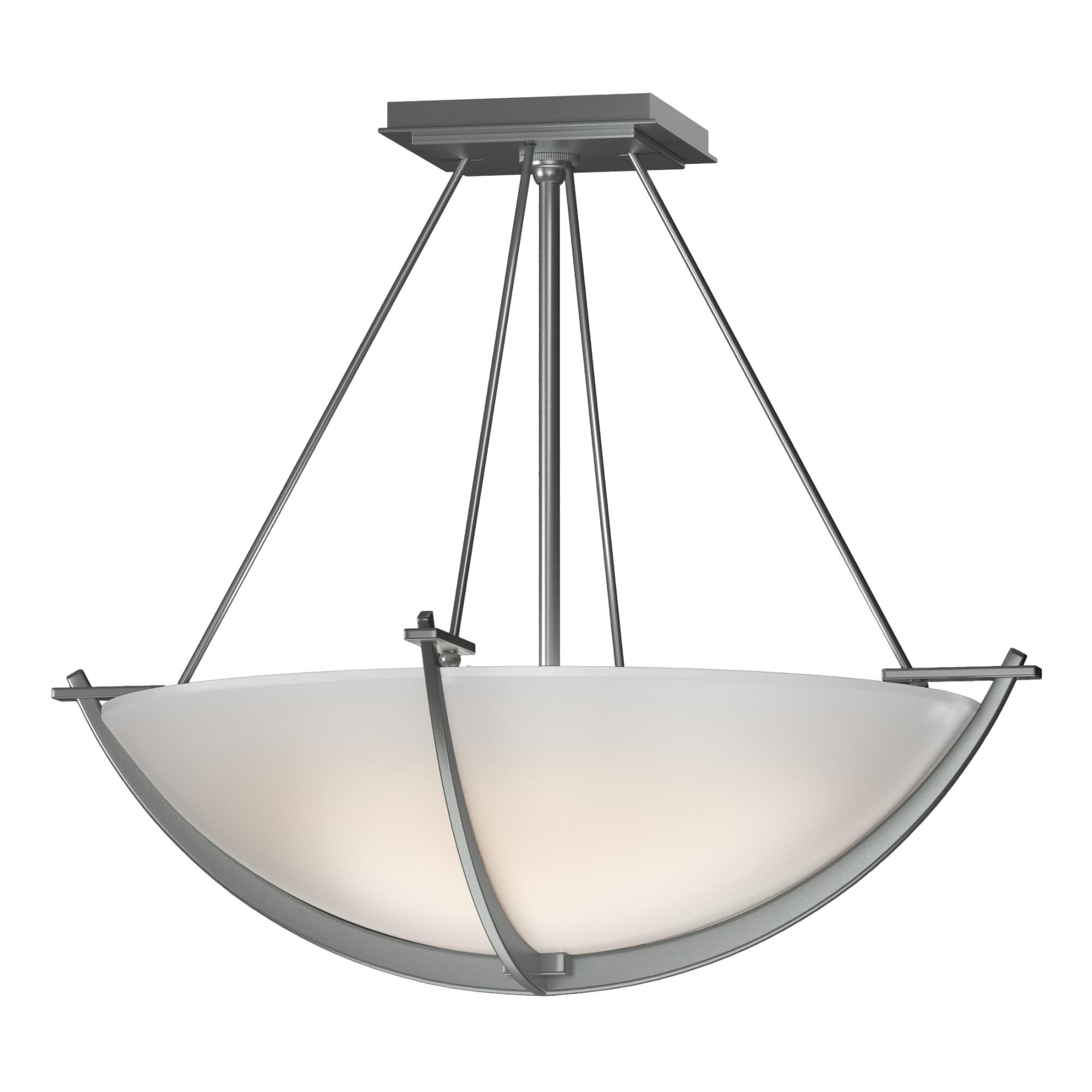 Compass 18 Inch 3 Light Semi Flush Mount by Hubbardton Forge